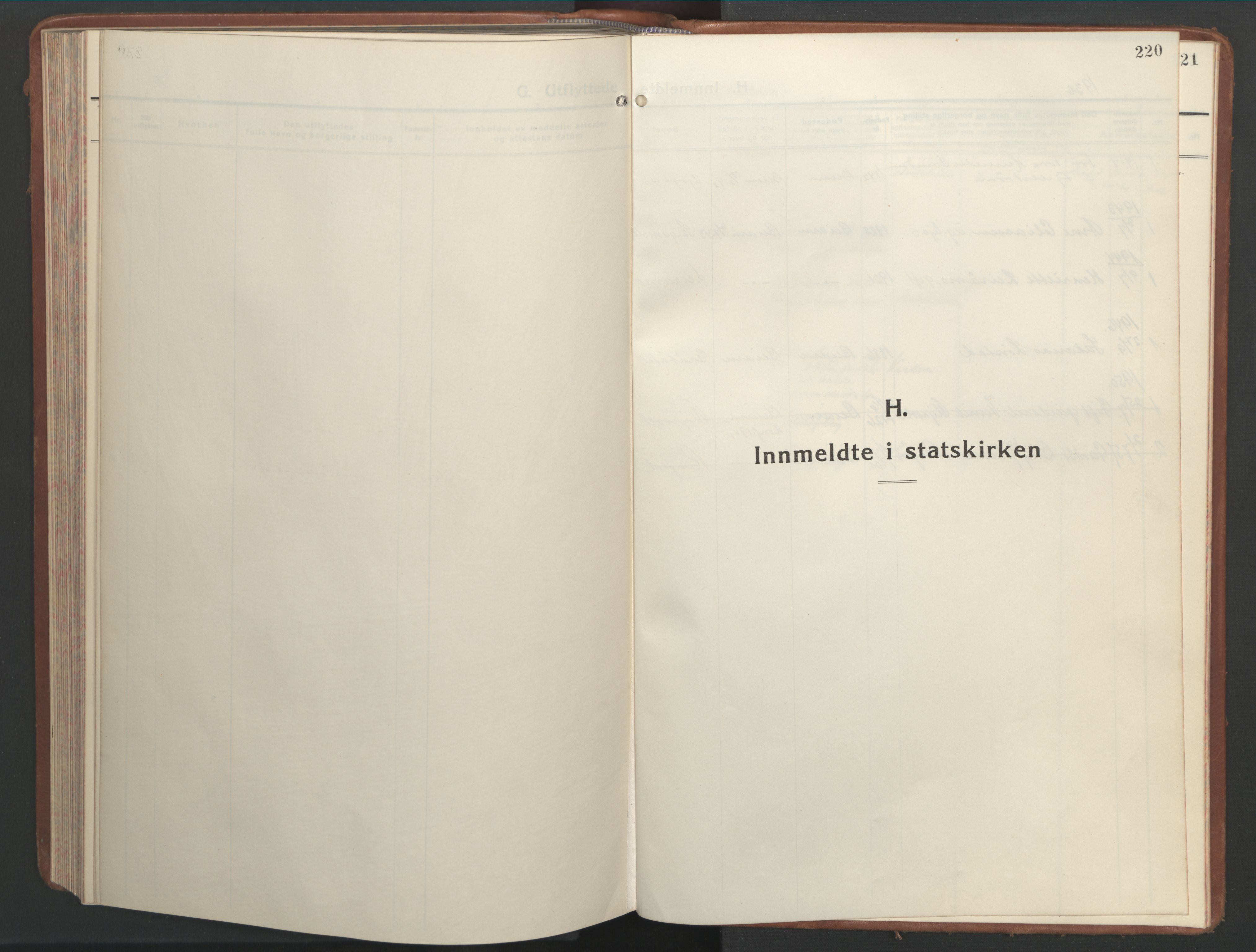 Ministerialprotokoller, klokkerbøker og fødselsregistre - Nordland, AV/SAT-A-1459/846/L0657: Klokkerbok nr. 846C07, 1936-1952, s. 220