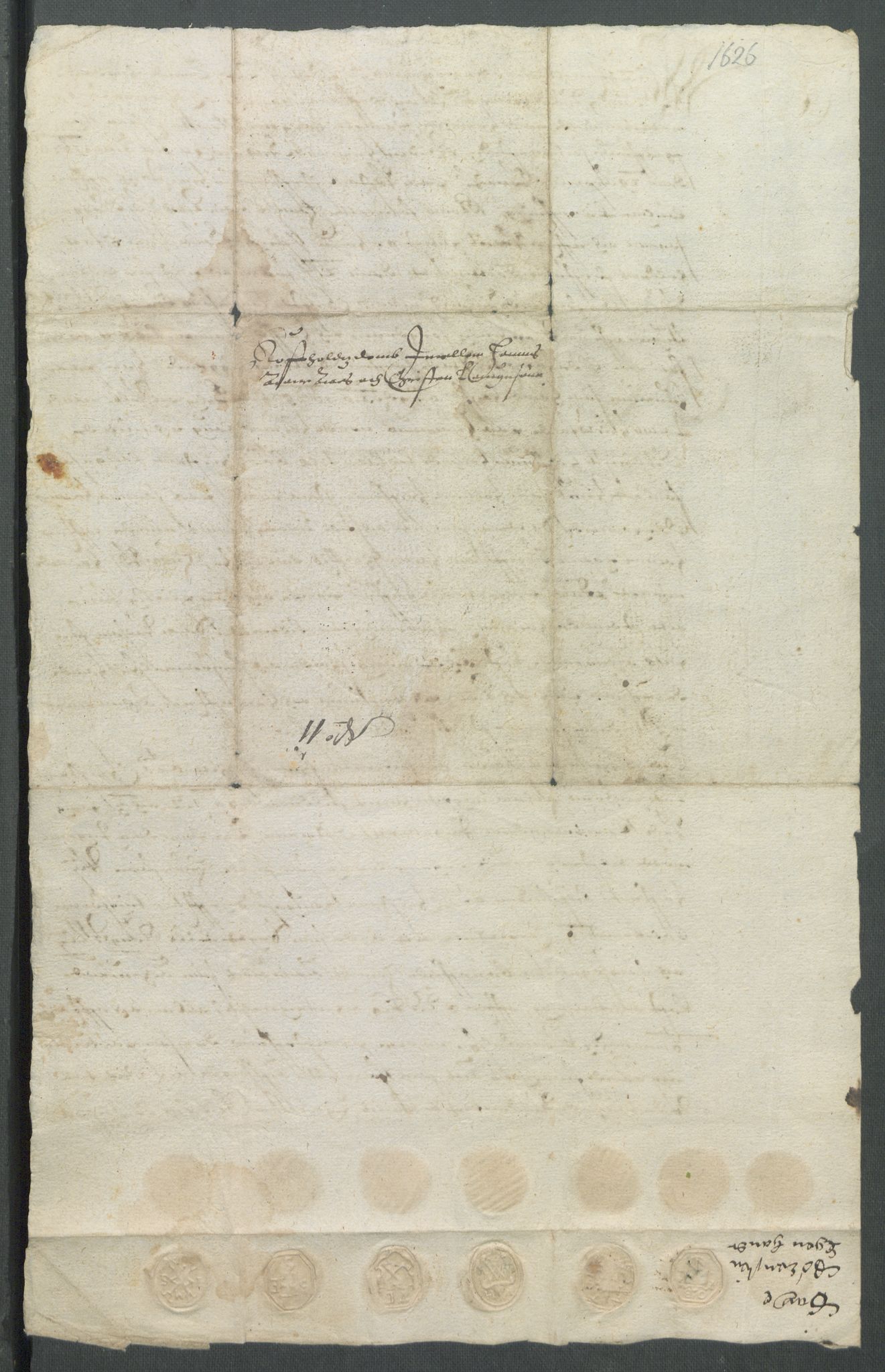 Riksarkivets diplomsamling, RA/EA-5965/F02/L0136: Dokumenter, 1626-1627, s. 19