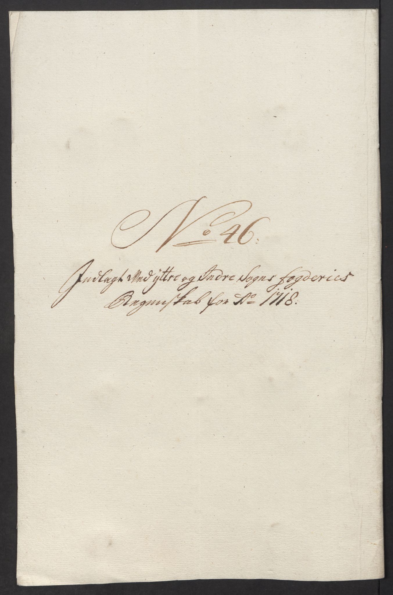 Rentekammeret inntil 1814, Reviderte regnskaper, Fogderegnskap, RA/EA-4092/R52/L3321: Fogderegnskap Sogn, 1717-1718, s. 730
