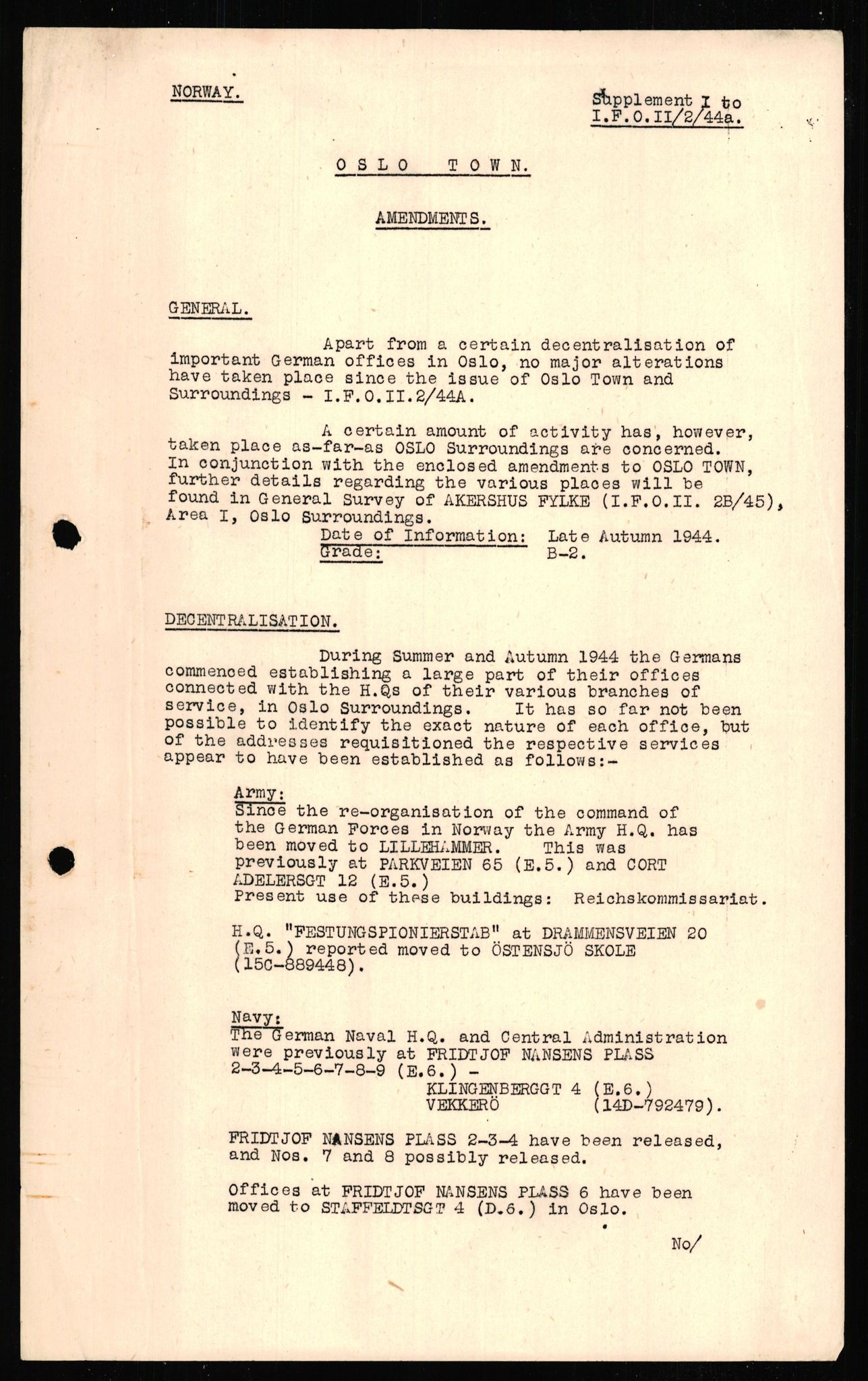 Forsvaret, Forsvarets overkommando II, RA/RAFA-3915/D/Dd/L0015: Oslo, 1944, s. 221