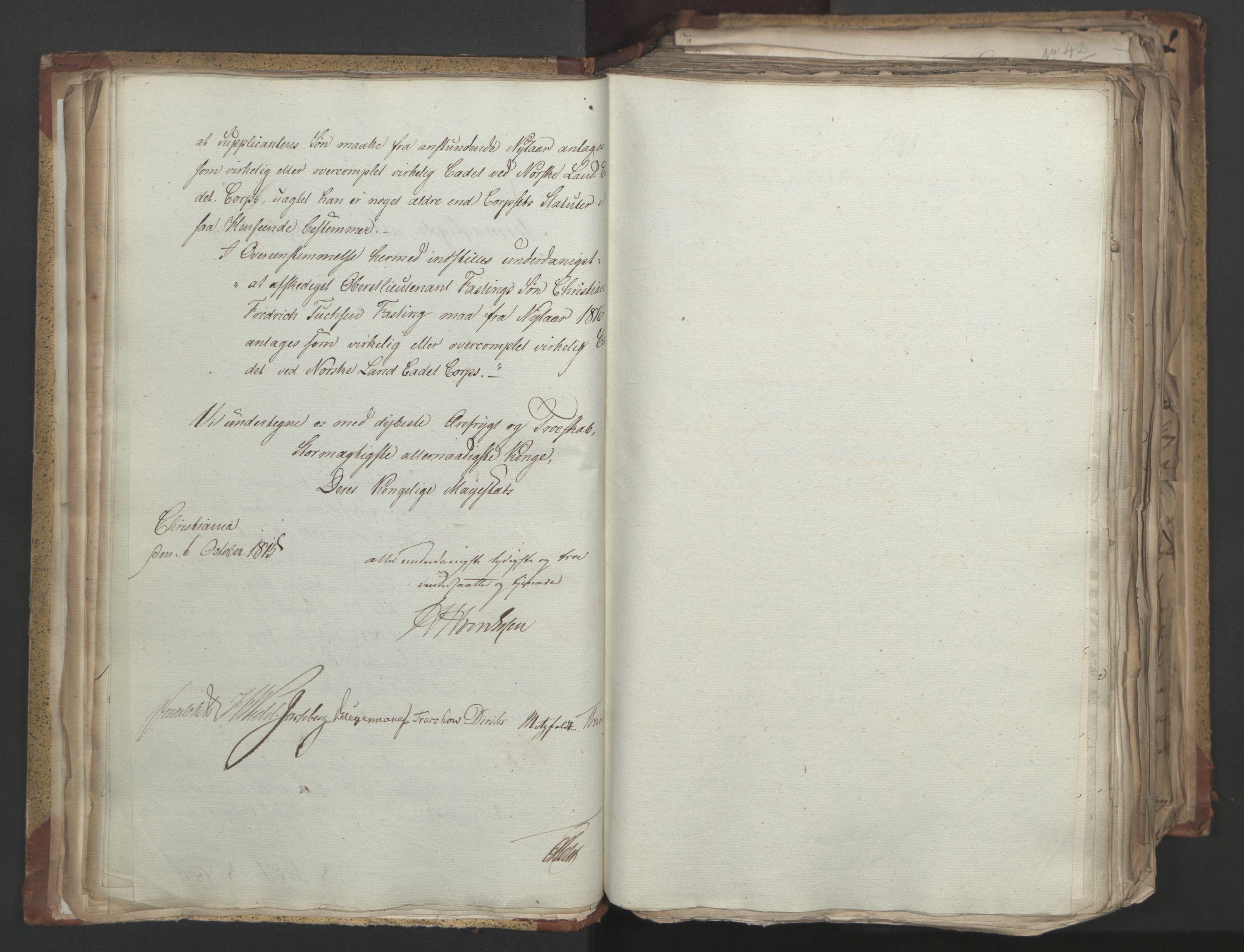 Statsrådsavdelingen i Stockholm, AV/RA-S-1003/D/Da/L0004: Regjeringsinnstillinger nr. 788-999, 1815, s. 27