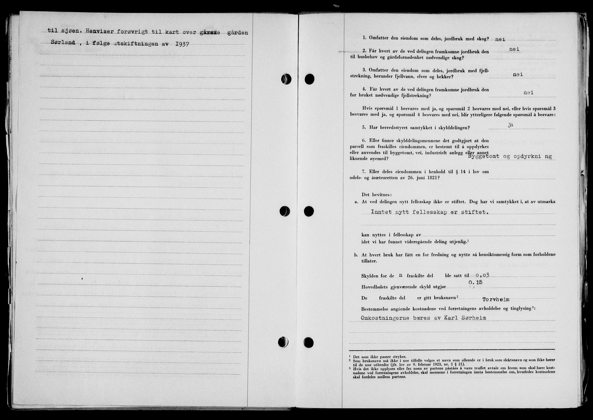 Lofoten sorenskriveri, SAT/A-0017/1/2/2C/L0015a: Pantebok nr. 15a, 1946-1947, Dagboknr: 72/1947
