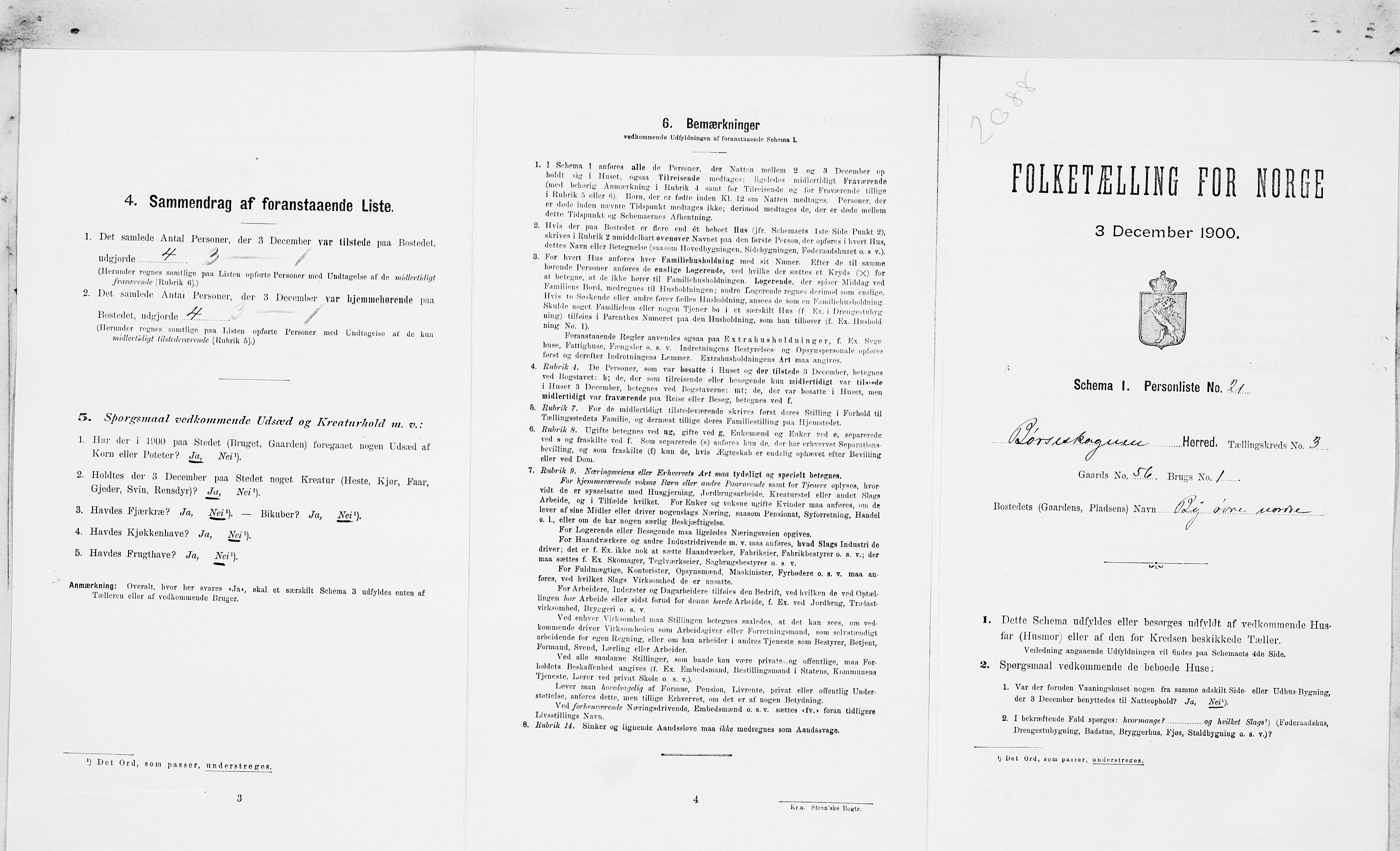 SAT, Folketelling 1900 for 1657 Børseskogn herred, 1900, s. 409