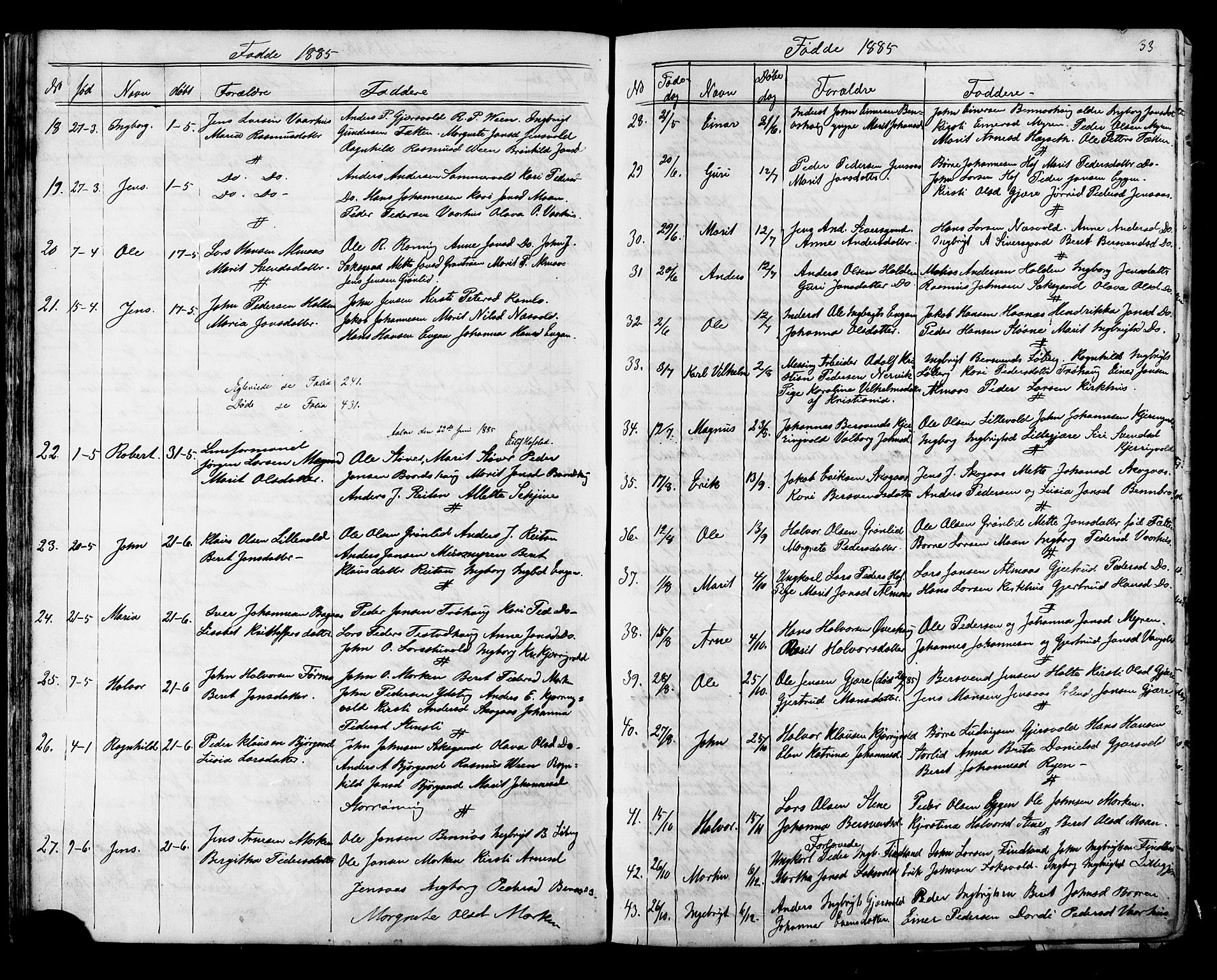 Ministerialprotokoller, klokkerbøker og fødselsregistre - Sør-Trøndelag, AV/SAT-A-1456/686/L0985: Klokkerbok nr. 686C01, 1871-1933, s. 33