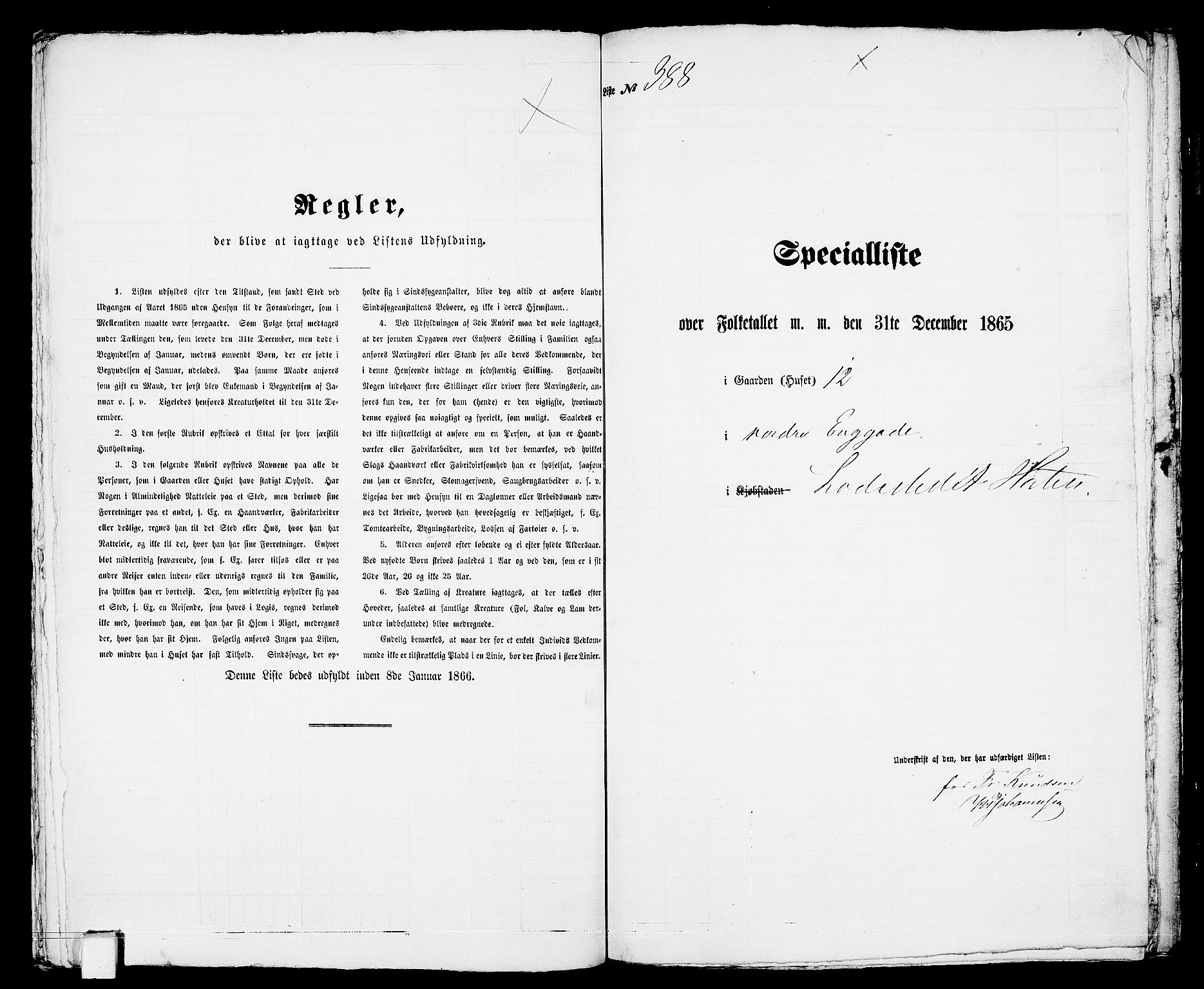 RA, Folketelling 1865 for 0703 Horten ladested, 1865, s. 813