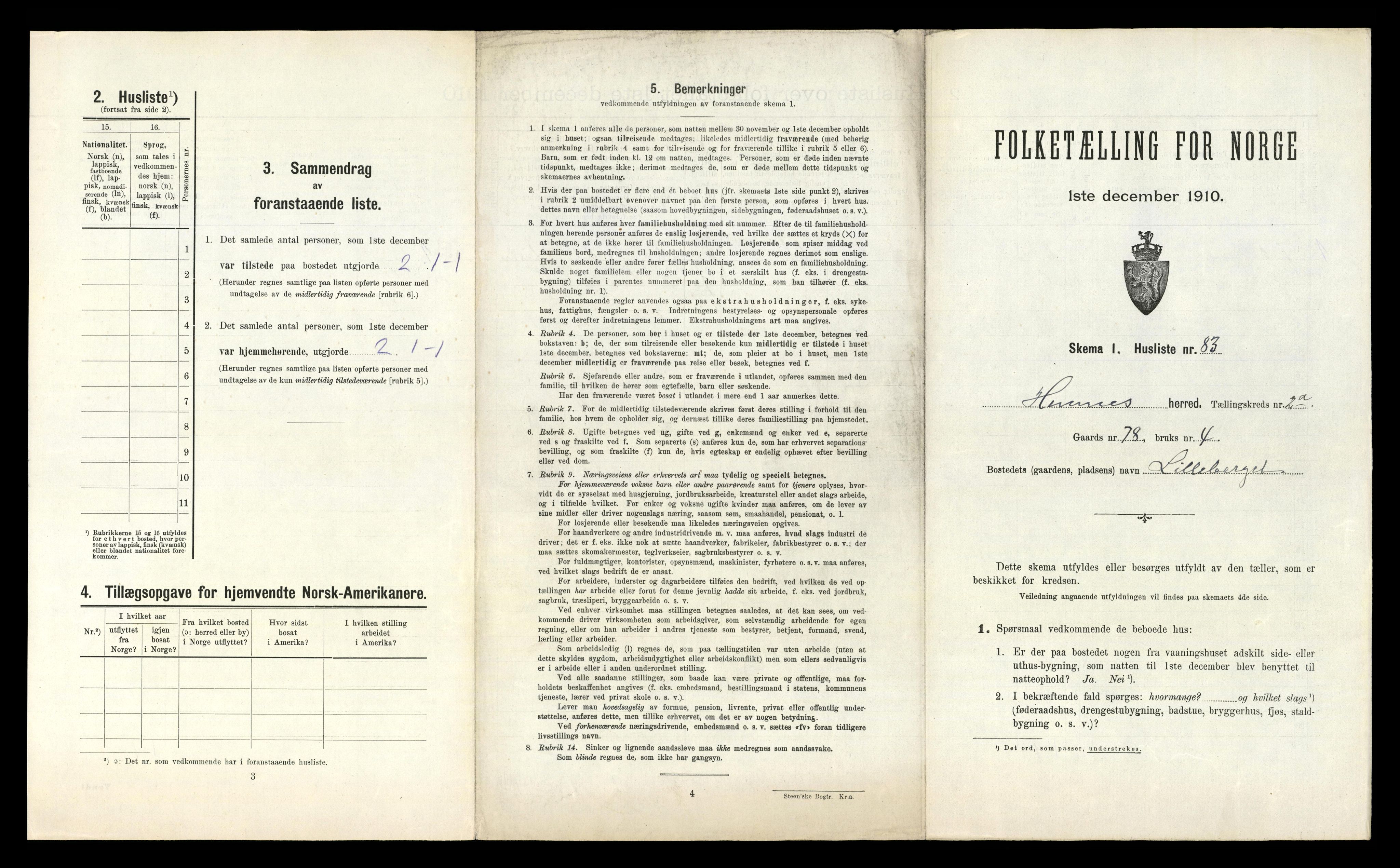 RA, Folketelling 1910 for 1832 Hemnes herred, 1910, s. 792