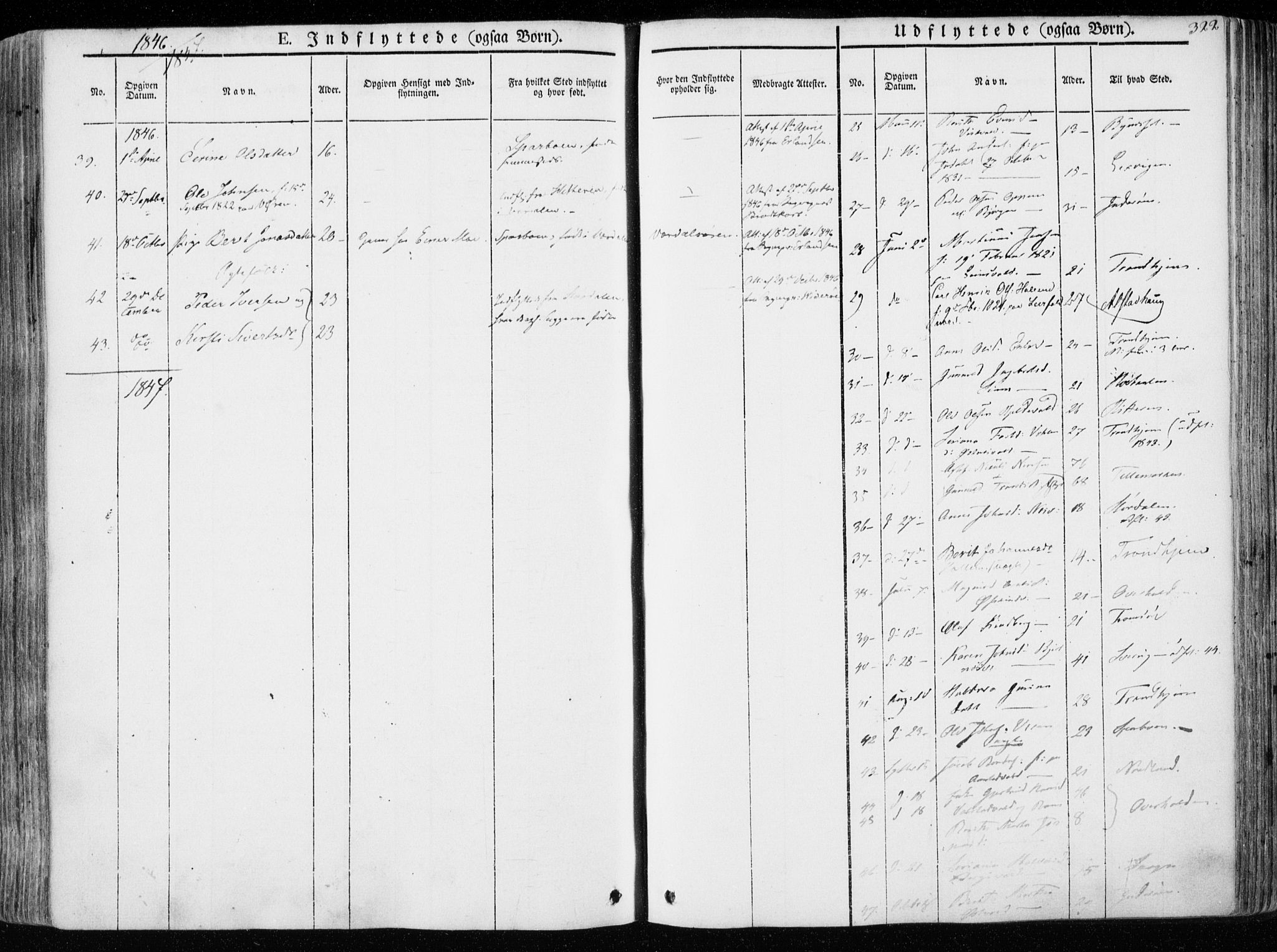 Ministerialprotokoller, klokkerbøker og fødselsregistre - Nord-Trøndelag, AV/SAT-A-1458/723/L0239: Ministerialbok nr. 723A08, 1841-1851, s. 322