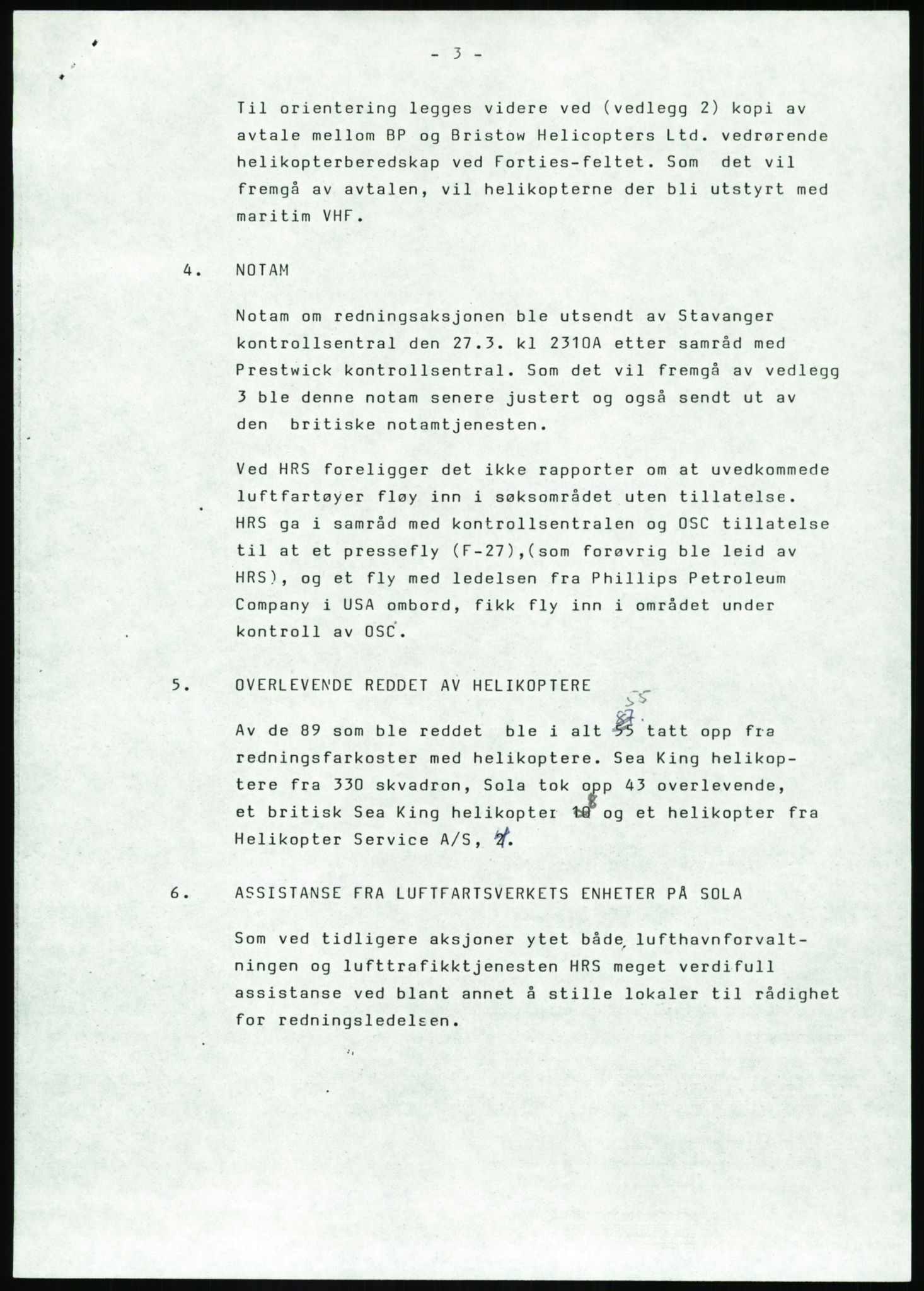 Justisdepartementet, Granskningskommisjonen ved Alexander Kielland-ulykken 27.3.1980, AV/RA-S-1165/D/L0017: P Hjelpefartøy (Doku.liste + P1-P6 av 6)/Q Hovedredningssentralen (Q0-Q27 av 27), 1980-1981, s. 560