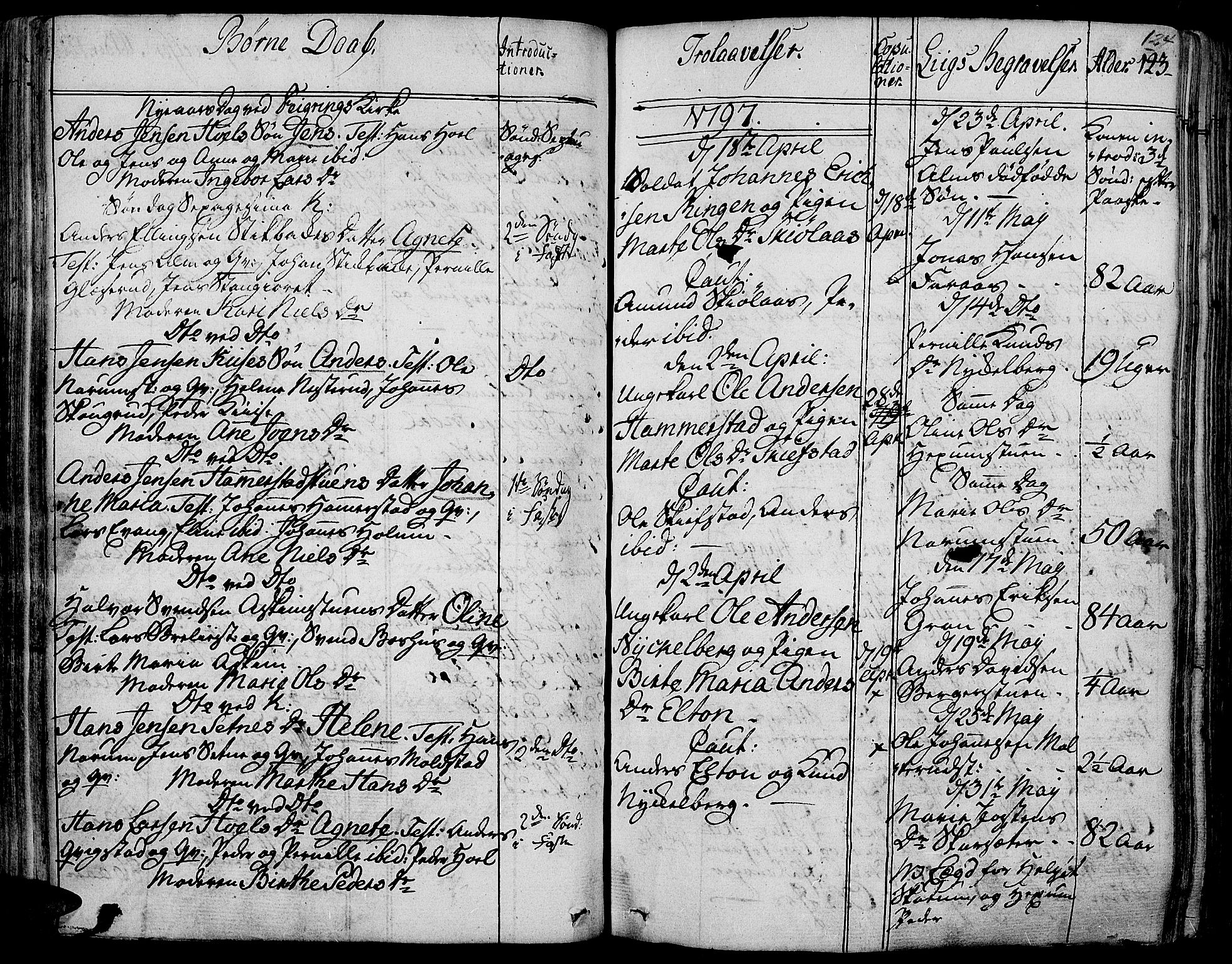 Toten prestekontor, AV/SAH-PREST-102/H/Ha/Haa/L0007: Ministerialbok nr. 7, 1794-1809, s. 124