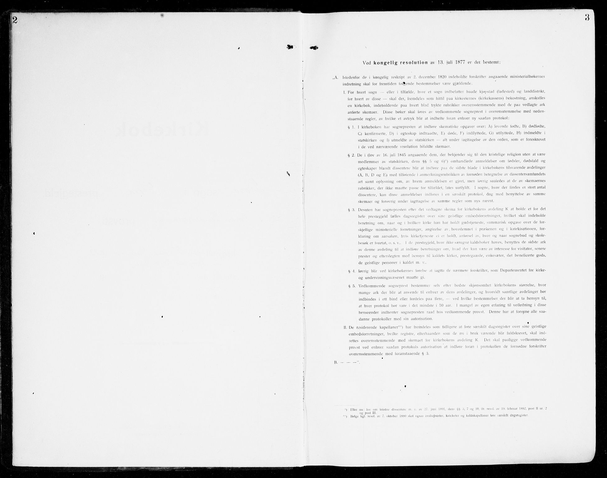 Stord sokneprestembete, SAB/A-78201/H/Haa: Ministerialbok nr. B 3, 1913-1925, s. 2-3