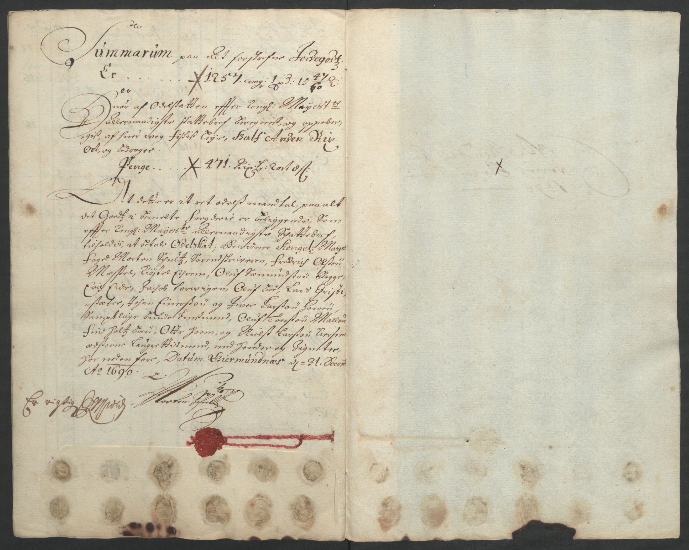 Rentekammeret inntil 1814, Reviderte regnskaper, Fogderegnskap, RA/EA-4092/R55/L3649: Fogderegnskap Romsdal, 1690-1691, s. 79