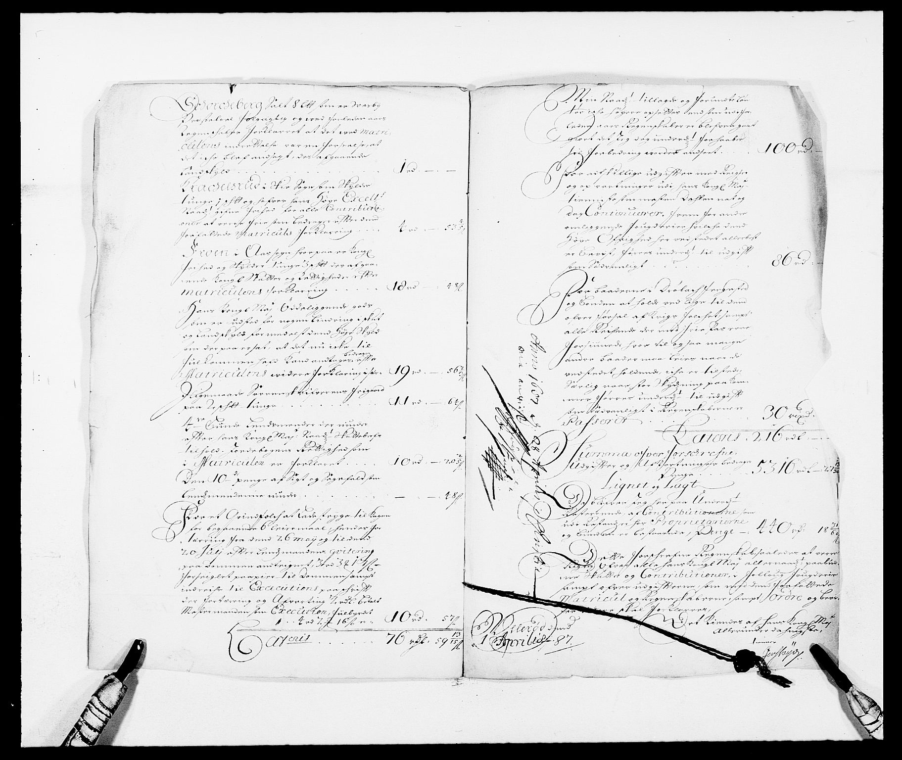 Rentekammeret inntil 1814, Reviderte regnskaper, Fogderegnskap, RA/EA-4092/R09/L0433: Fogderegnskap Follo, 1685-1686, s. 242