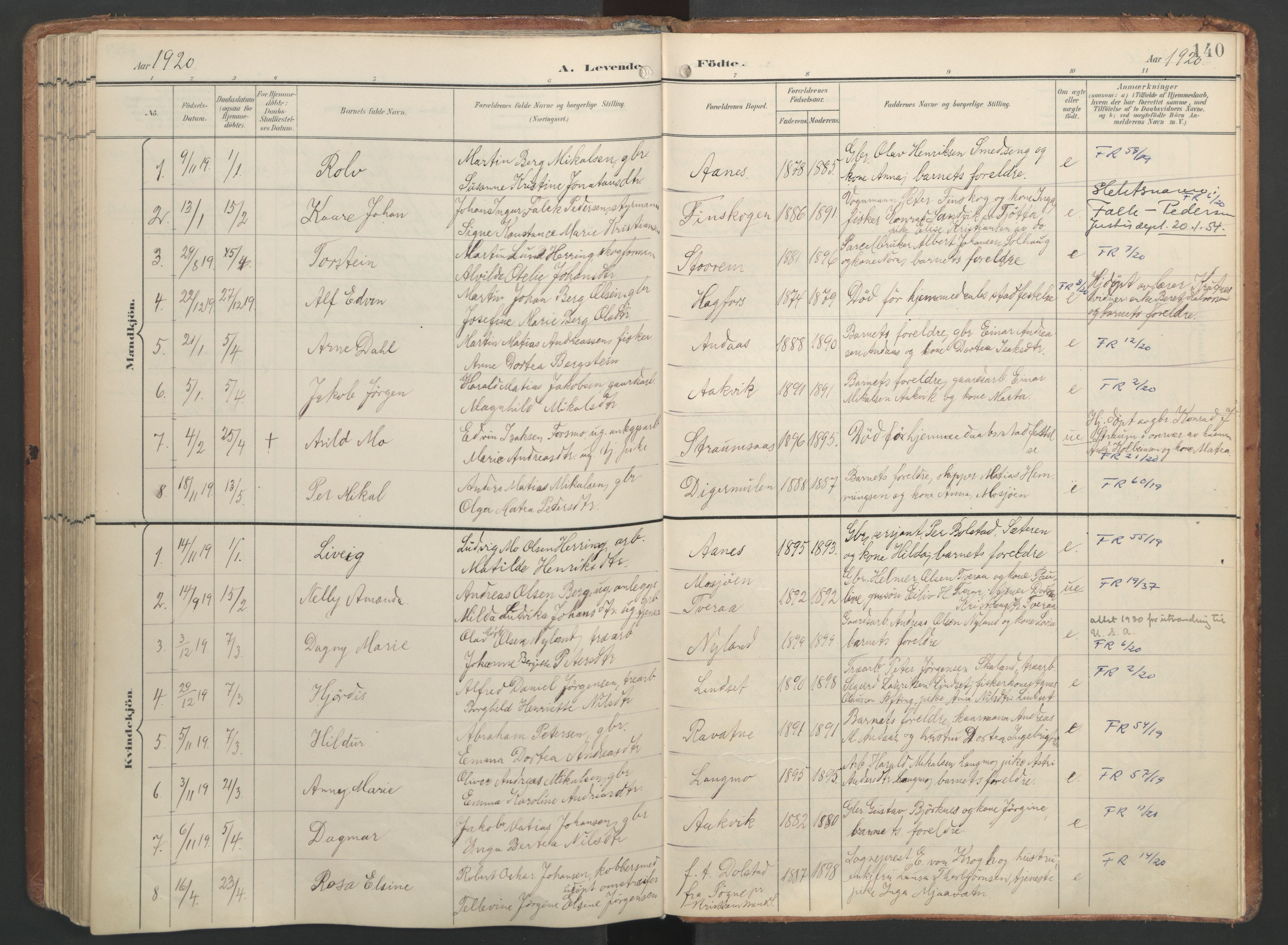 Ministerialprotokoller, klokkerbøker og fødselsregistre - Nordland, AV/SAT-A-1459/820/L0297: Ministerialbok nr. 820A18, 1897-1917, s. 140