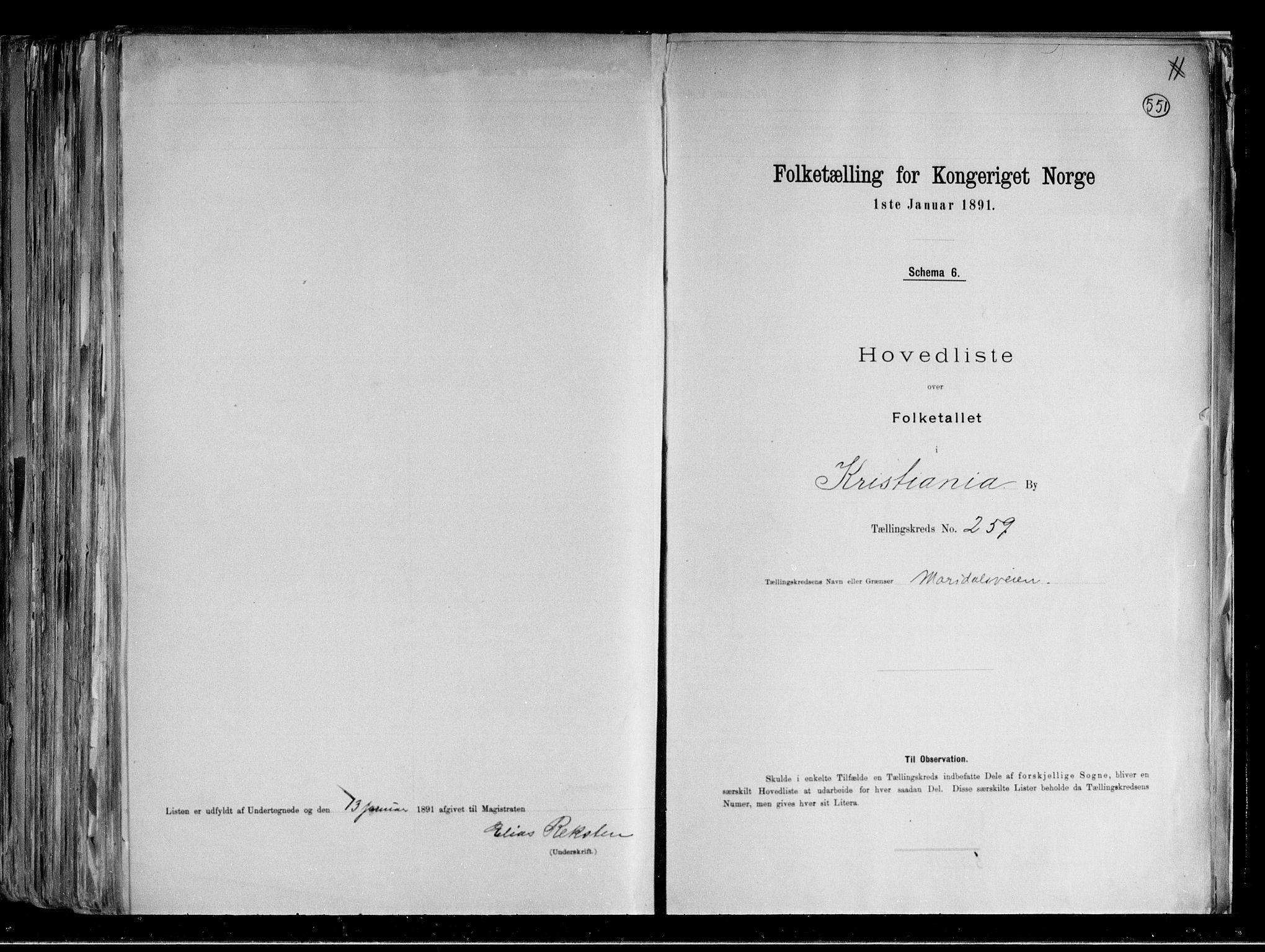 RA, Folketelling 1891 for 0301 Kristiania kjøpstad, 1891, s. 151063