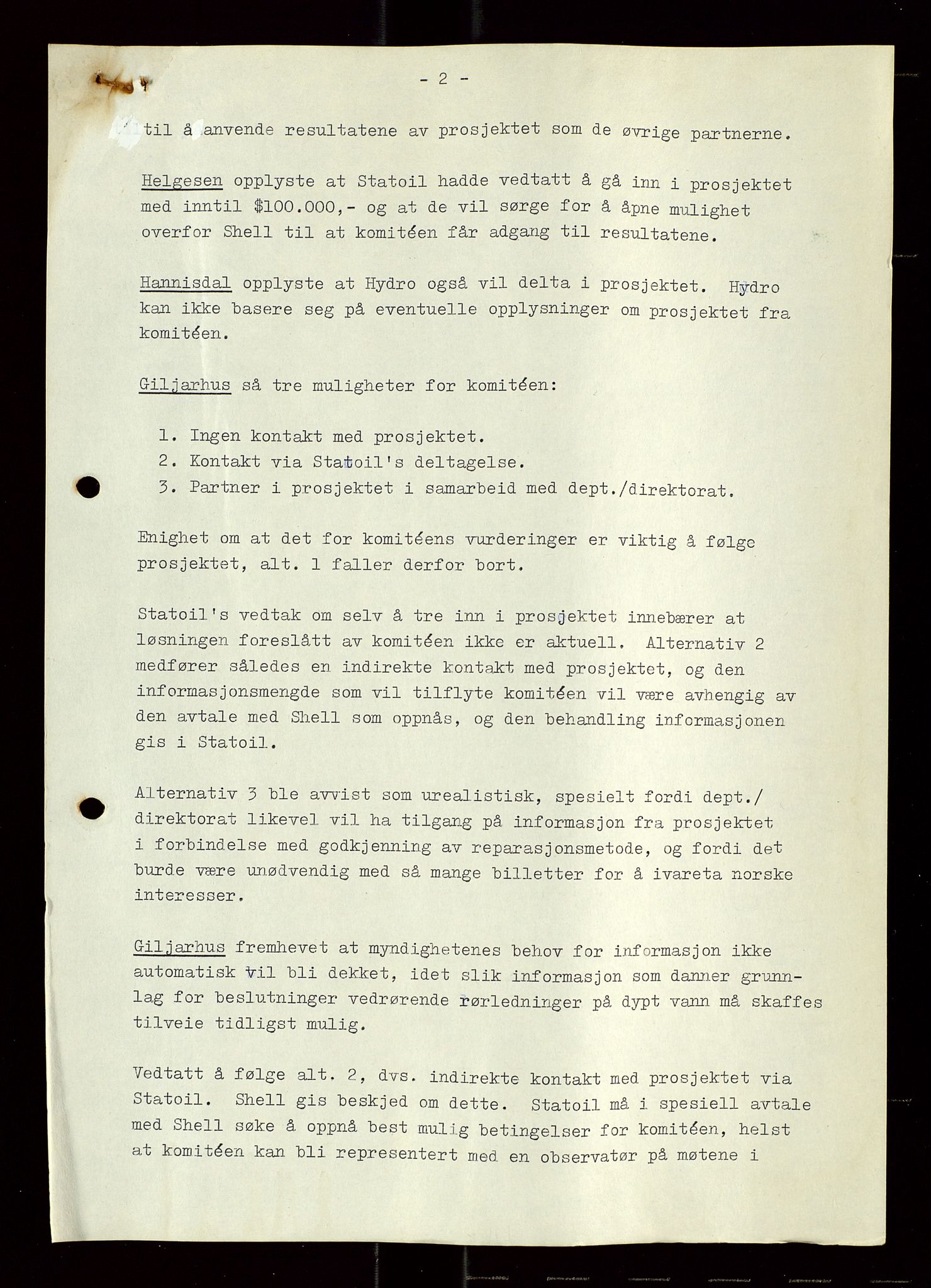 Industridepartementet, Oljekontoret, AV/SAST-A-101348/Di/L0004: DWP, møter, komite`møter, 761 forskning/teknologi, 1972-1975, s. 63