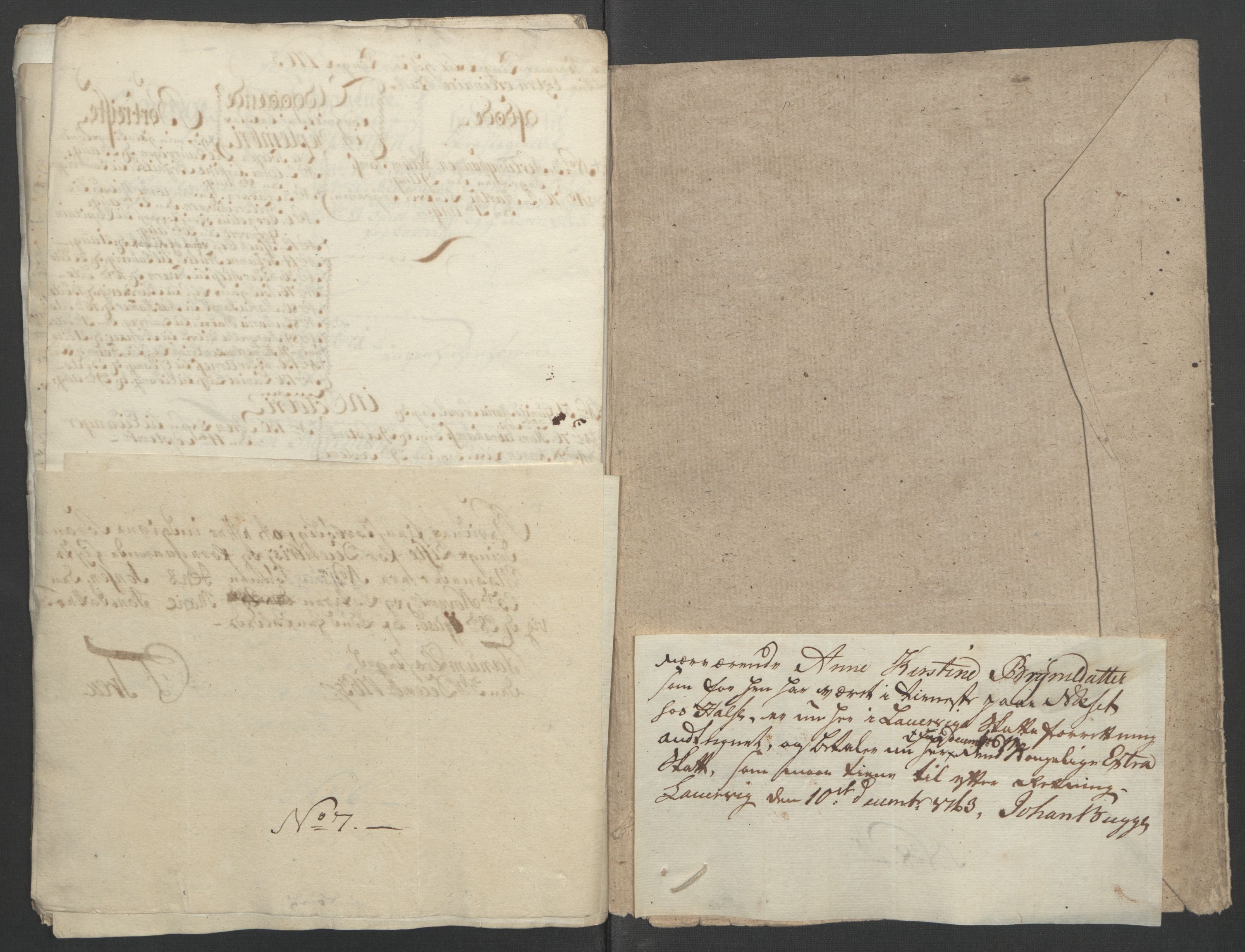 Rentekammeret inntil 1814, Reviderte regnskaper, Fogderegnskap, RA/EA-4092/R33/L2033: Ekstraskatten Larvik grevskap, 1762-1764, s. 334