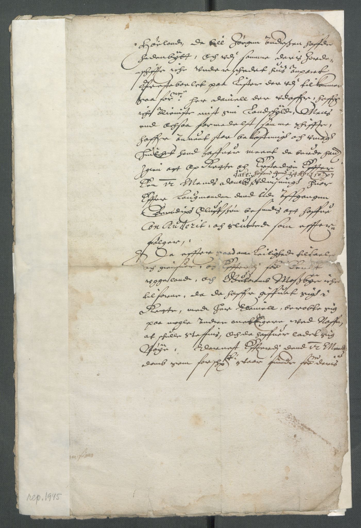 Riksarkivets diplomsamling, AV/RA-EA-5965/F02/L0121: Dokumenter, 1612, s. 54