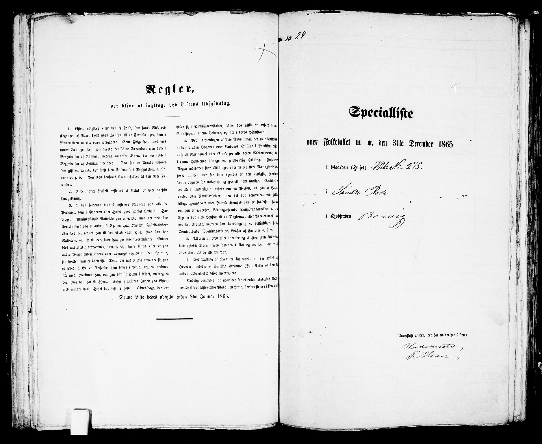 RA, Folketelling 1865 for 0804P Brevik prestegjeld, 1865, s. 425