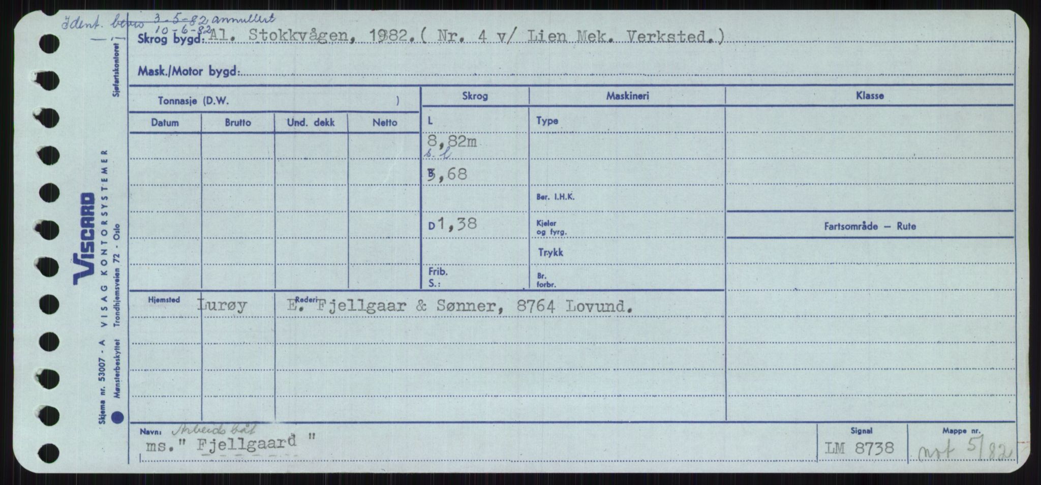 Sjøfartsdirektoratet med forløpere, Skipsmålingen, AV/RA-S-1627/H/Ha/L0002/0001: Fartøy, Eik-Hill / Fartøy, Eik-F, s. 473