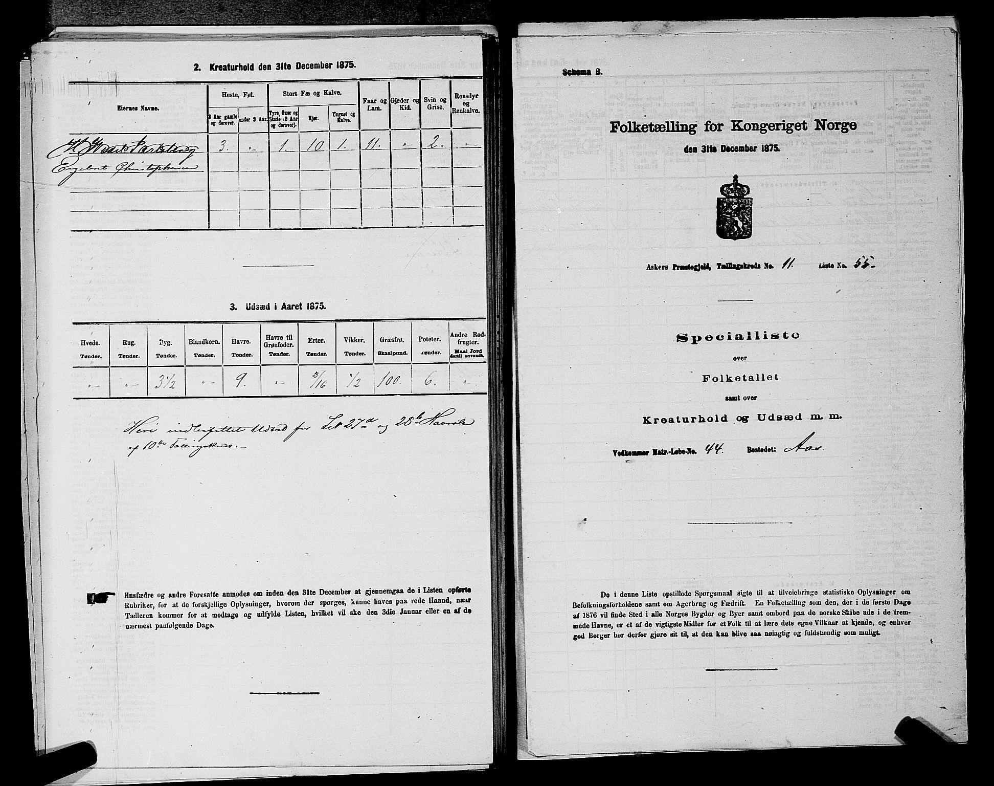 RA, Folketelling 1875 for 0220P Asker prestegjeld, 1875, s. 2026