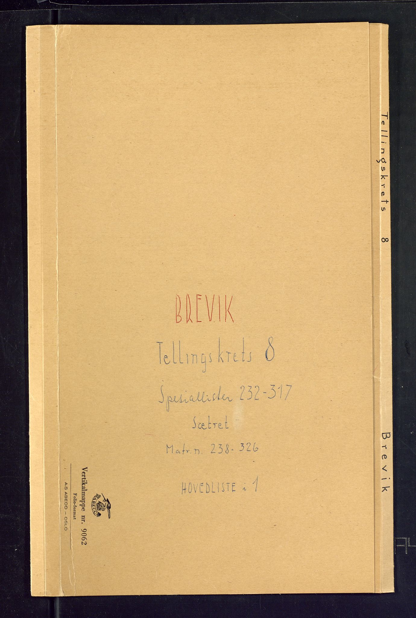 SAKO, Folketelling 1875 for 0804P Brevik prestegjeld, 1875, s. 14