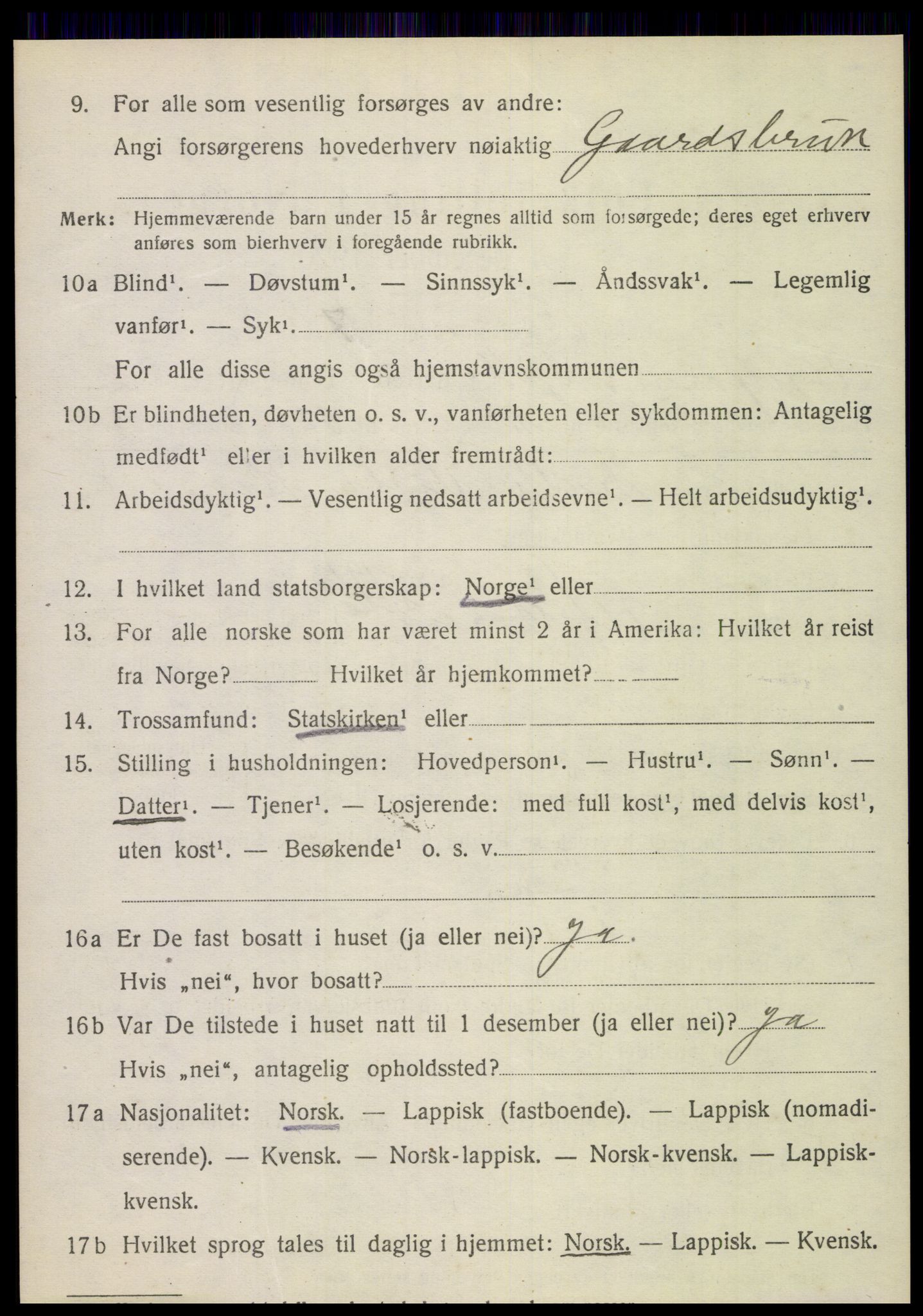 SAT, Folketelling 1920 for 1817 Tjøtta herred, 1920, s. 1224