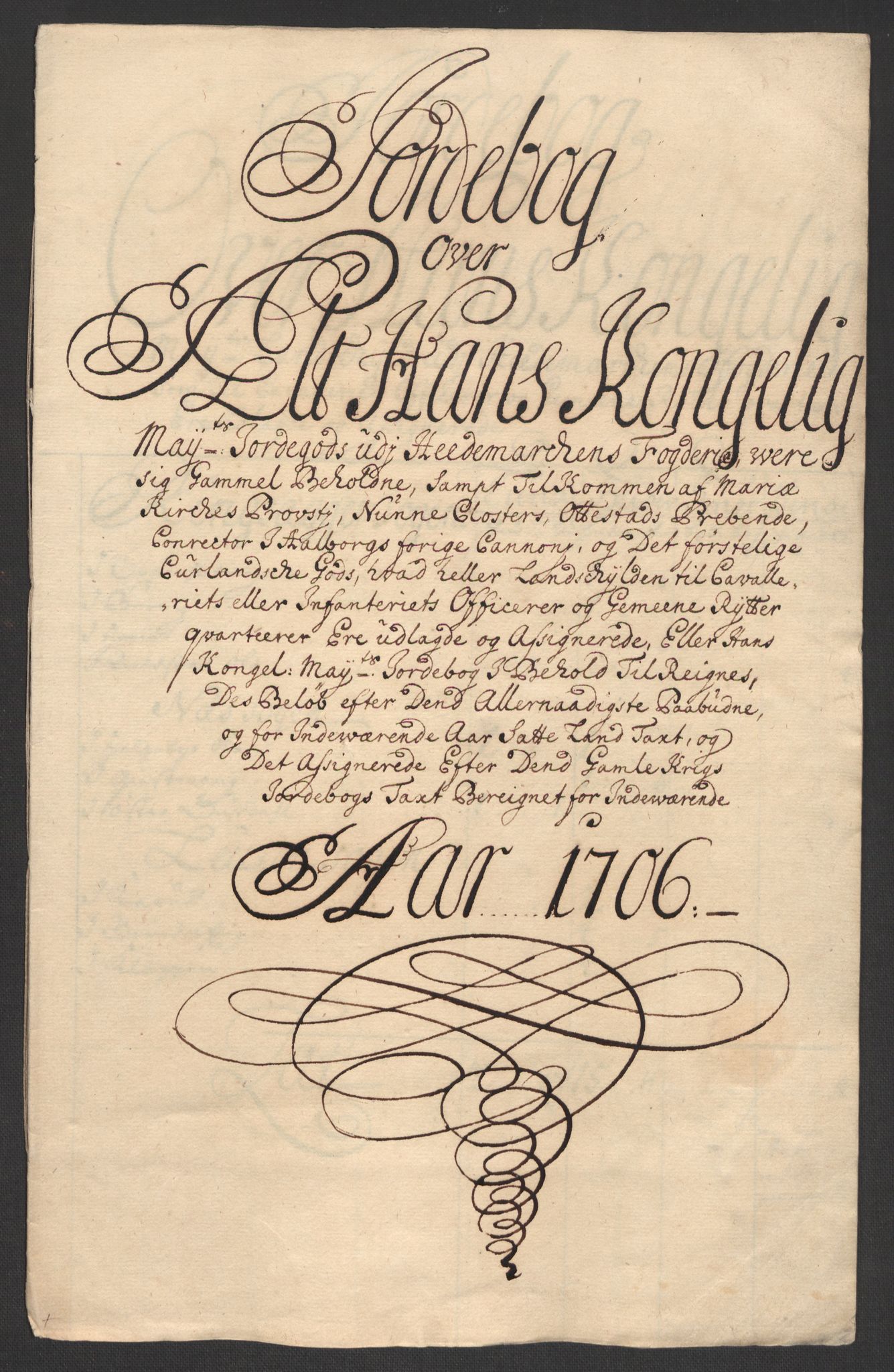 Rentekammeret inntil 1814, Reviderte regnskaper, Fogderegnskap, RA/EA-4092/R16/L1043: Fogderegnskap Hedmark, 1706-1707, s. 29