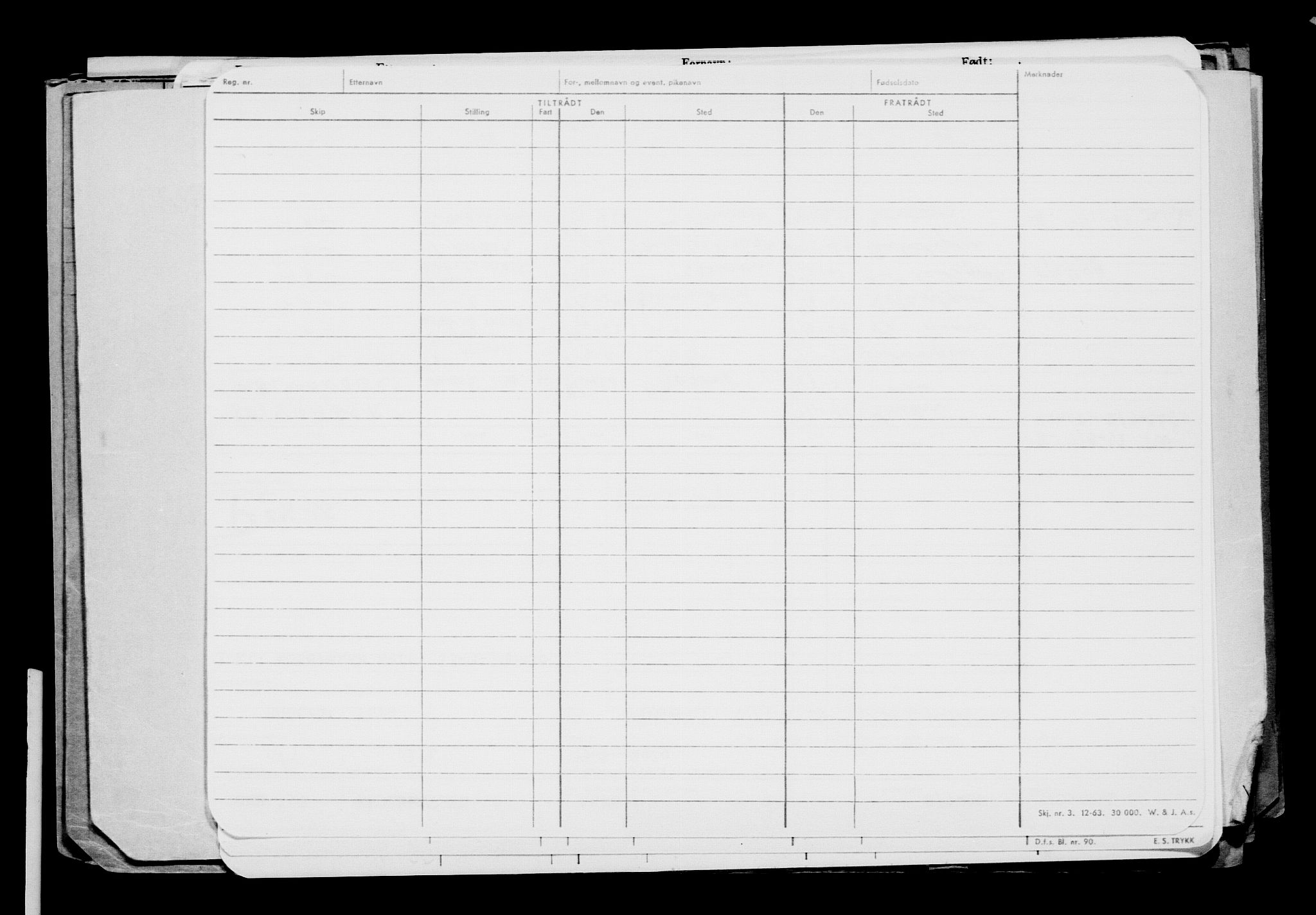 Direktoratet for sjømenn, AV/RA-S-3545/G/Gb/L0060: Hovedkort, 1905, s. 98
