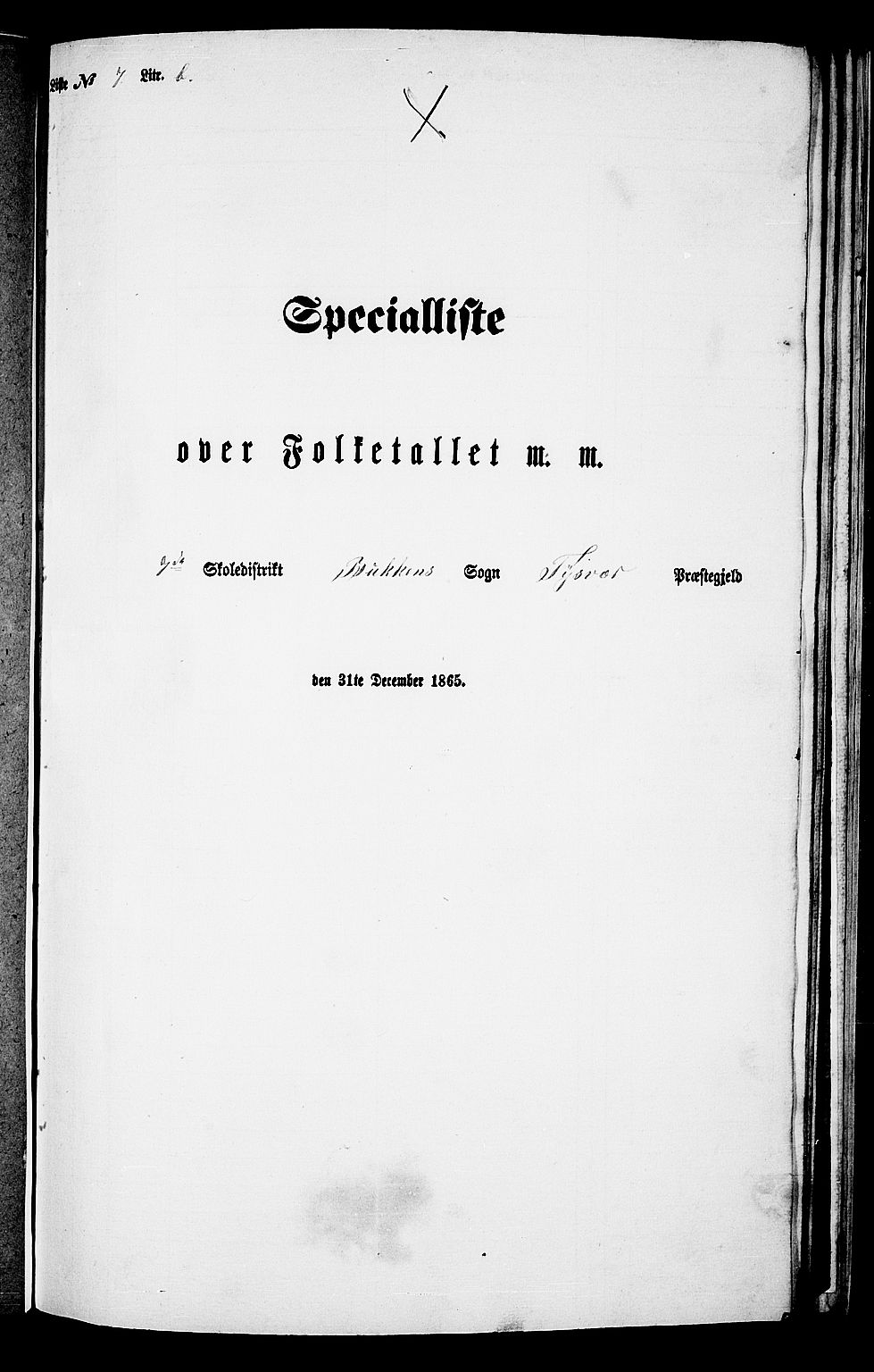RA, Folketelling 1865 for 1146P Tysvær prestegjeld, 1865, s. 112