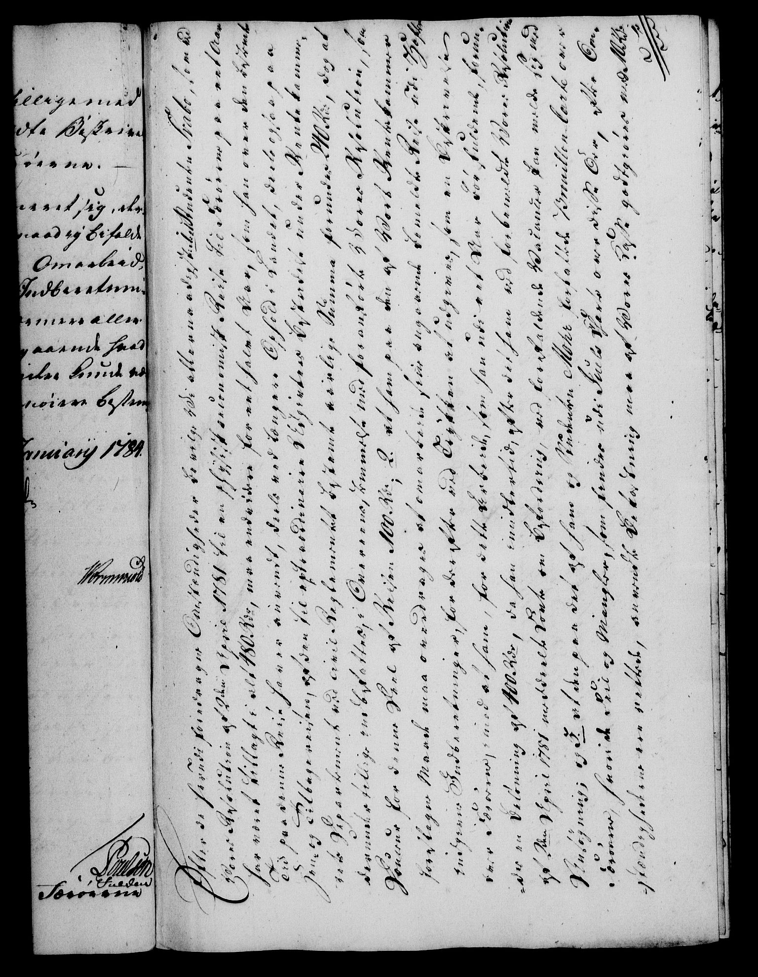 Rentekammeret, Kammerkanselliet, RA/EA-3111/G/Gf/Gfa/L0066: Norsk relasjons- og resolusjonsprotokoll (merket RK 52.66), 1784, s. 108