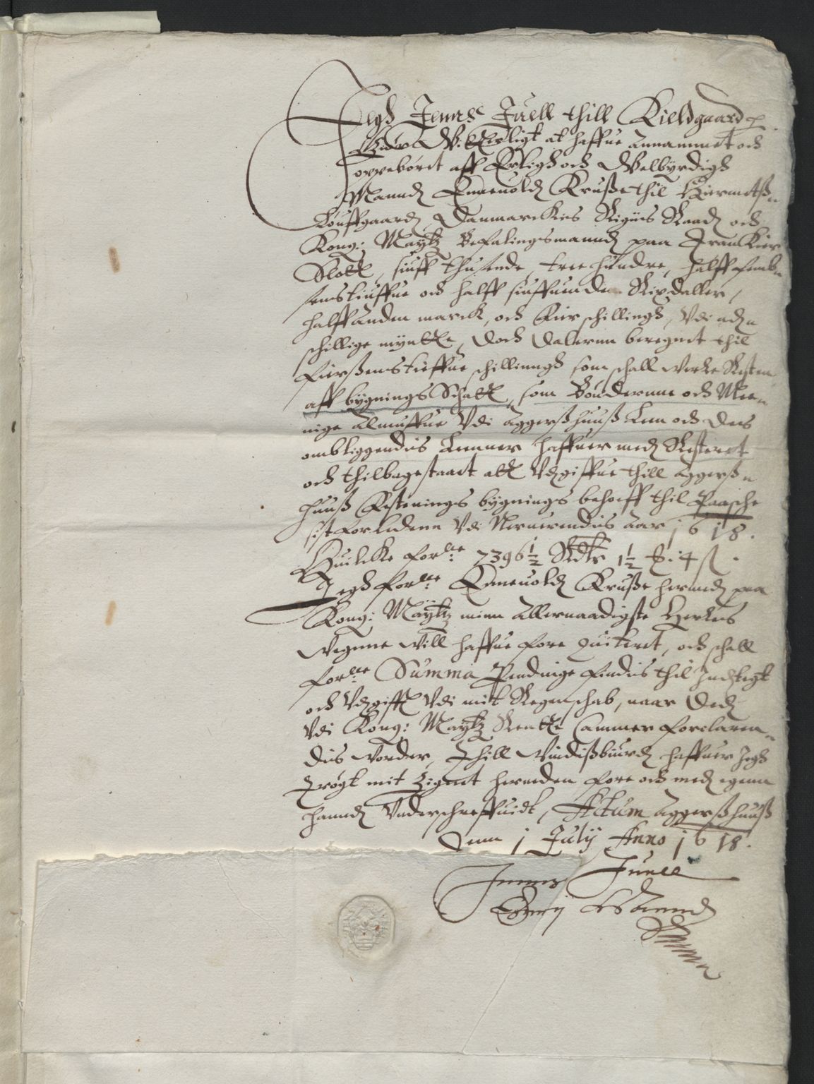 Rentekammeret inntil 1814, Reviderte regnskaper, Lensregnskaper, AV/RA-EA-5023/R/Rb/Rba/L0046: Akershus len, 1617-1618