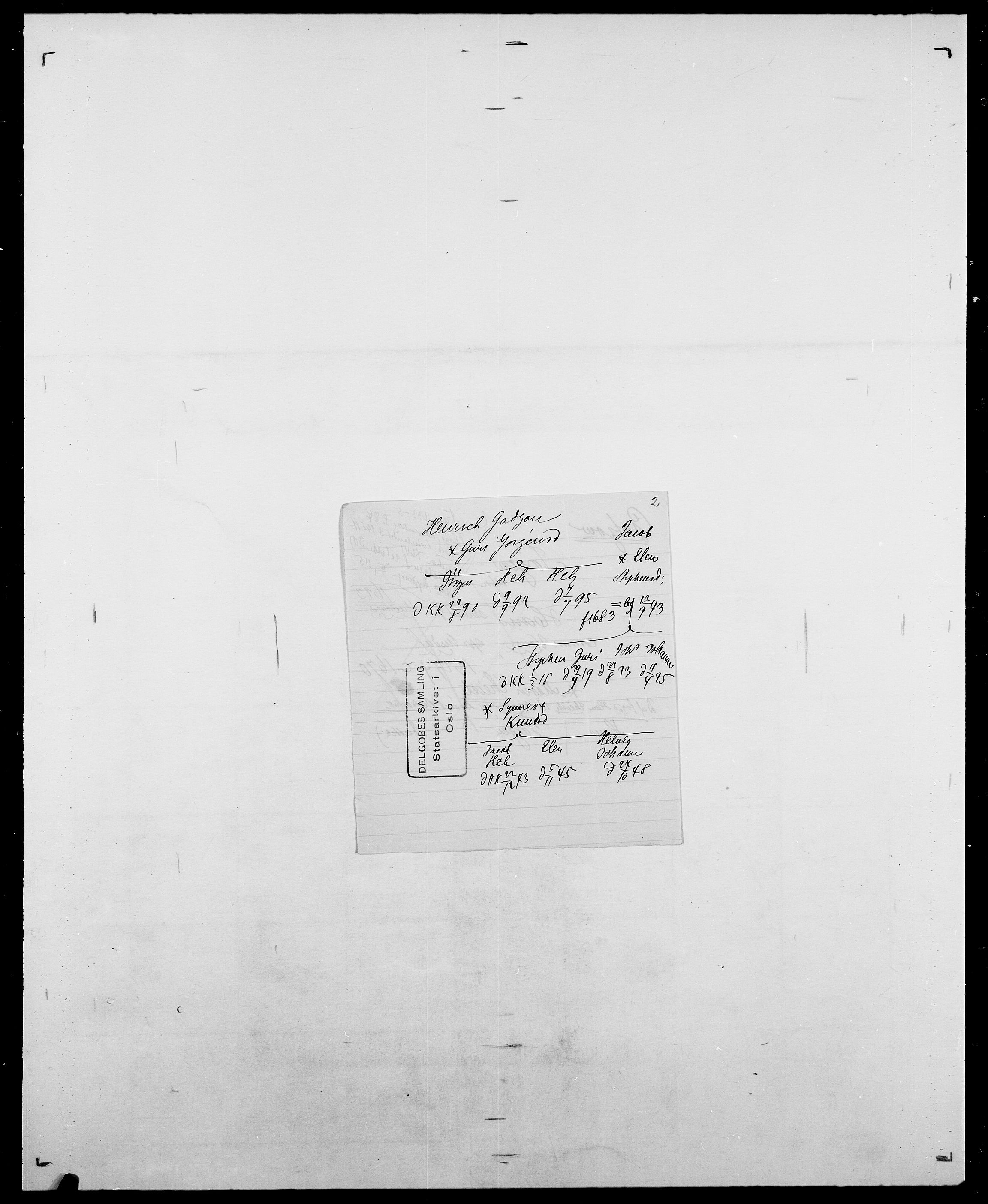 Delgobe, Charles Antoine - samling, SAO/PAO-0038/D/Da/L0014: Giebdhausen - Grip, s. 416