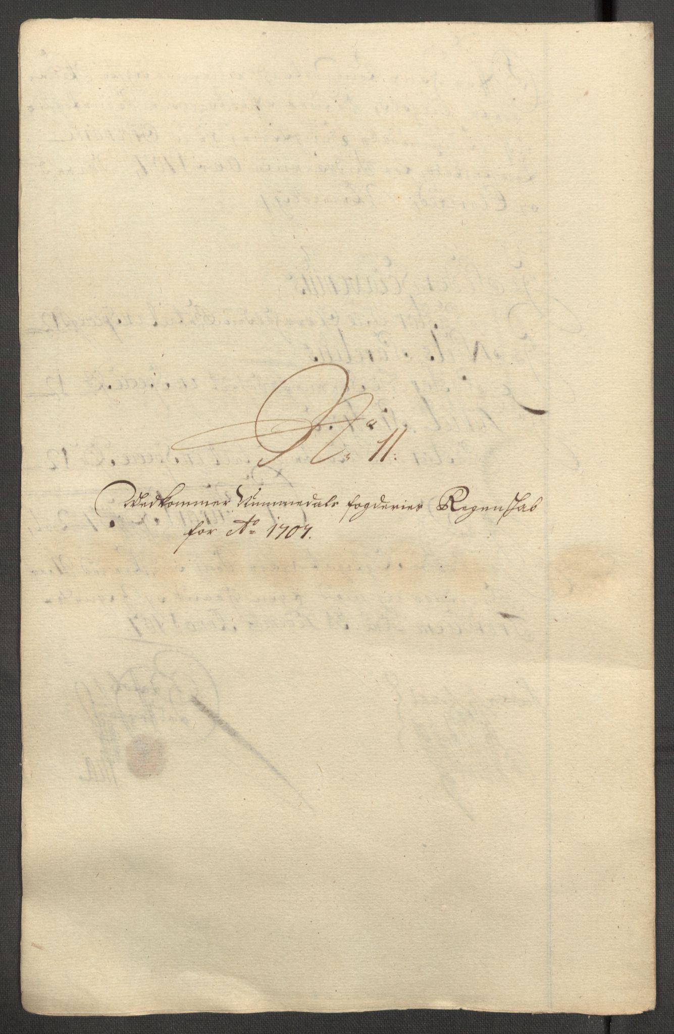 Rentekammeret inntil 1814, Reviderte regnskaper, Fogderegnskap, RA/EA-4092/R64/L4430: Fogderegnskap Namdal, 1707-1708, s. 158