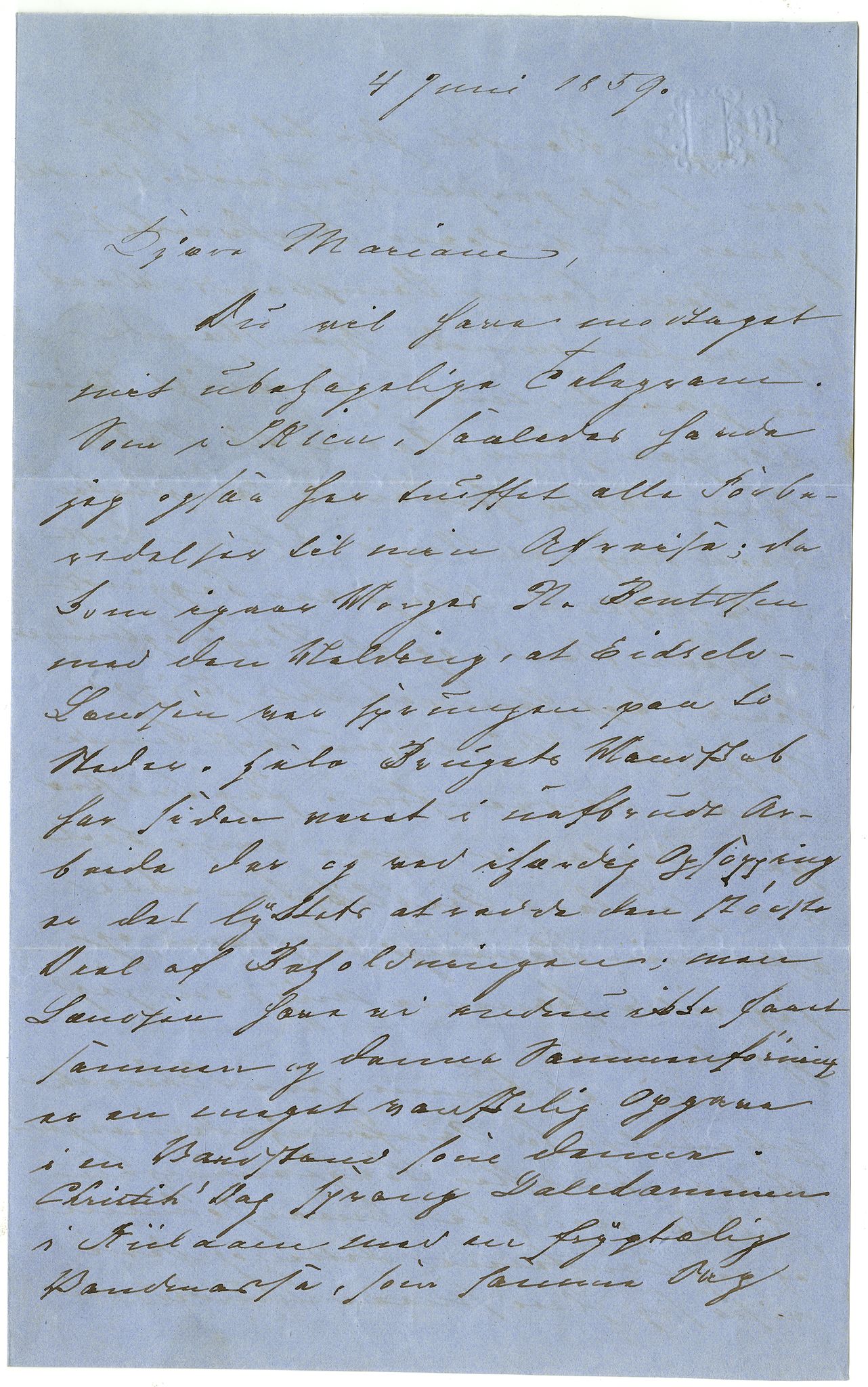 Diderik Maria Aalls brevsamling, NF/Ark-1023/F/L0001: D.M. Aalls brevsamling. A - B, 1738-1889, s. 31