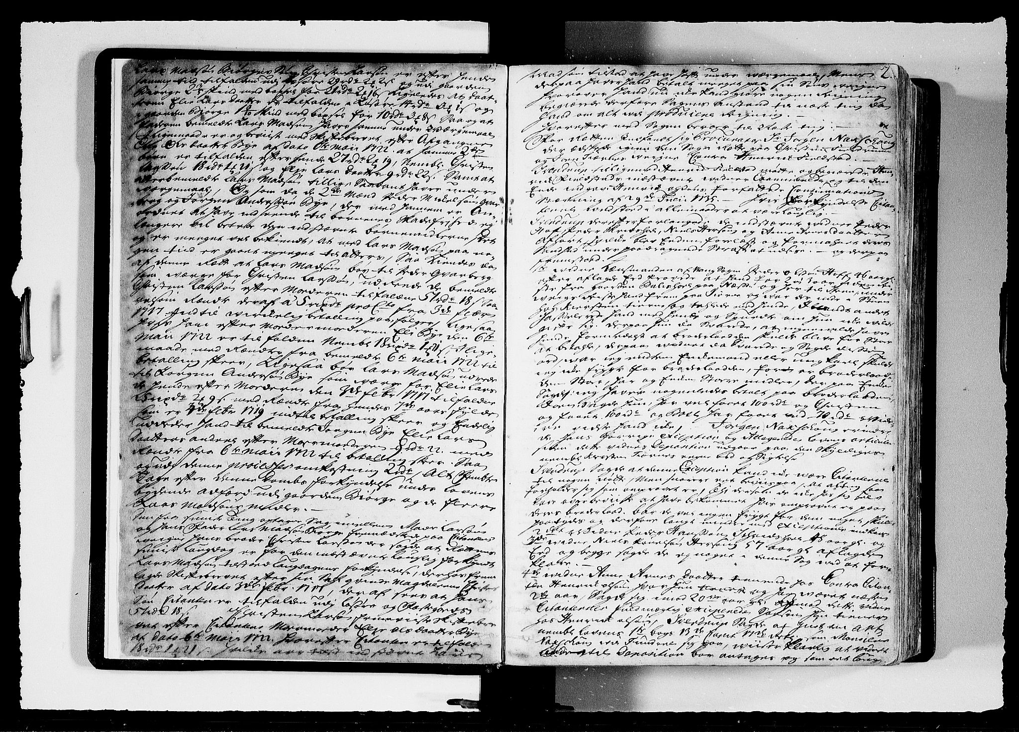 Hedemarken sorenskriveri, SAH/TING-034/G/Gb/L0044: Tingbok, 1735-1739, s. 1b-2a