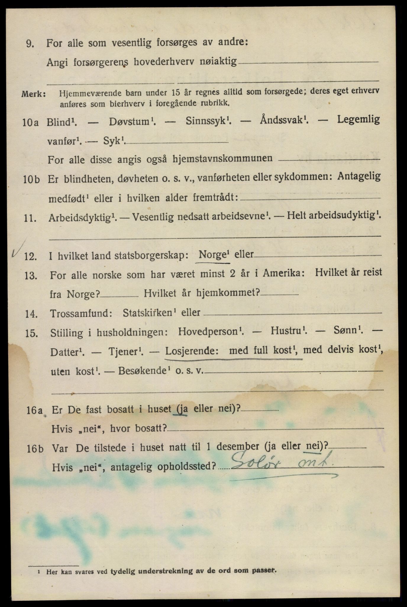 SAO, Folketelling 1920 for 0301 Kristiania kjøpstad, 1920, s. 238478