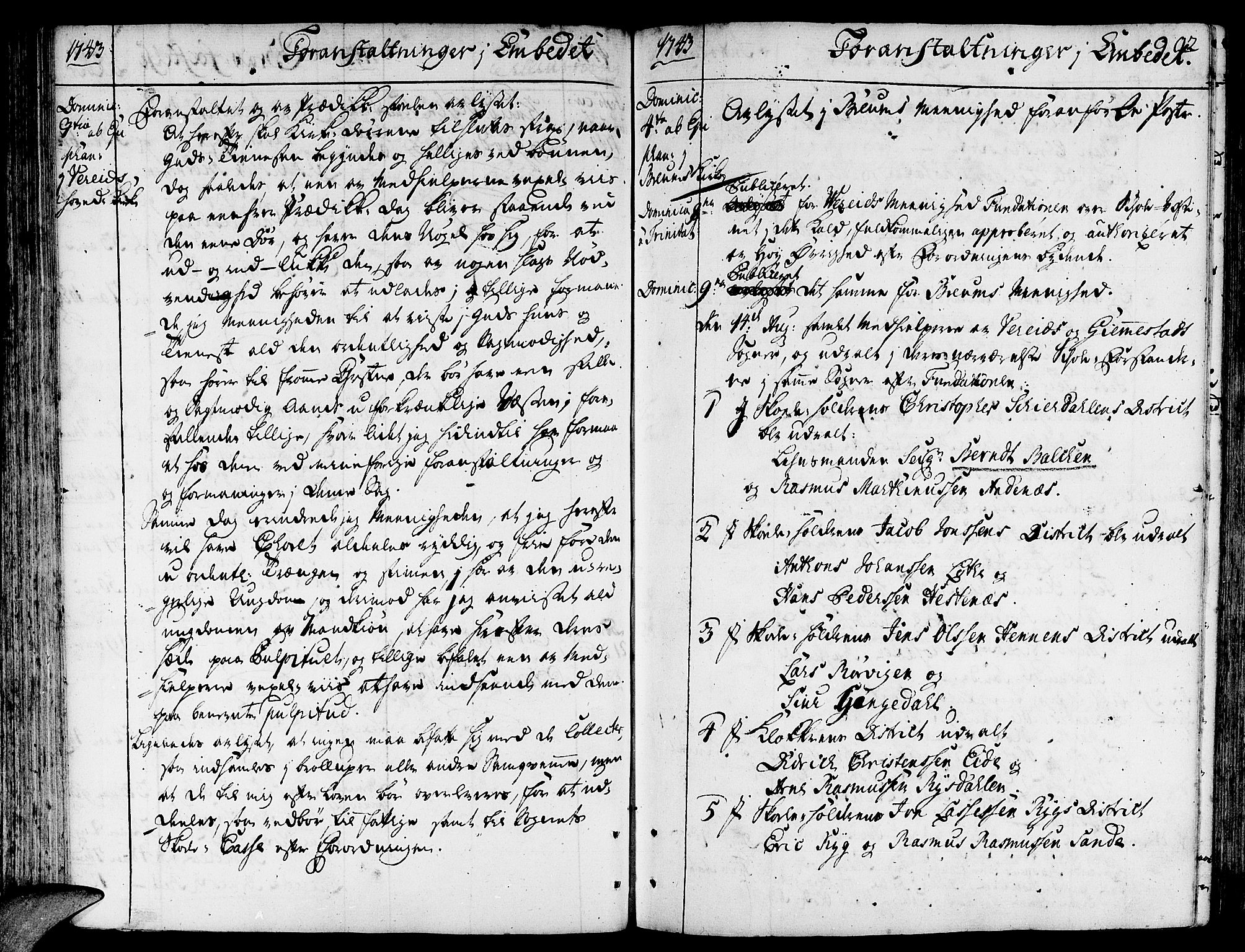 Gloppen sokneprestembete, AV/SAB-A-80101/H/Haa/Haaa/L0003: Ministerialbok nr. A 3, 1739-1757, s. 92