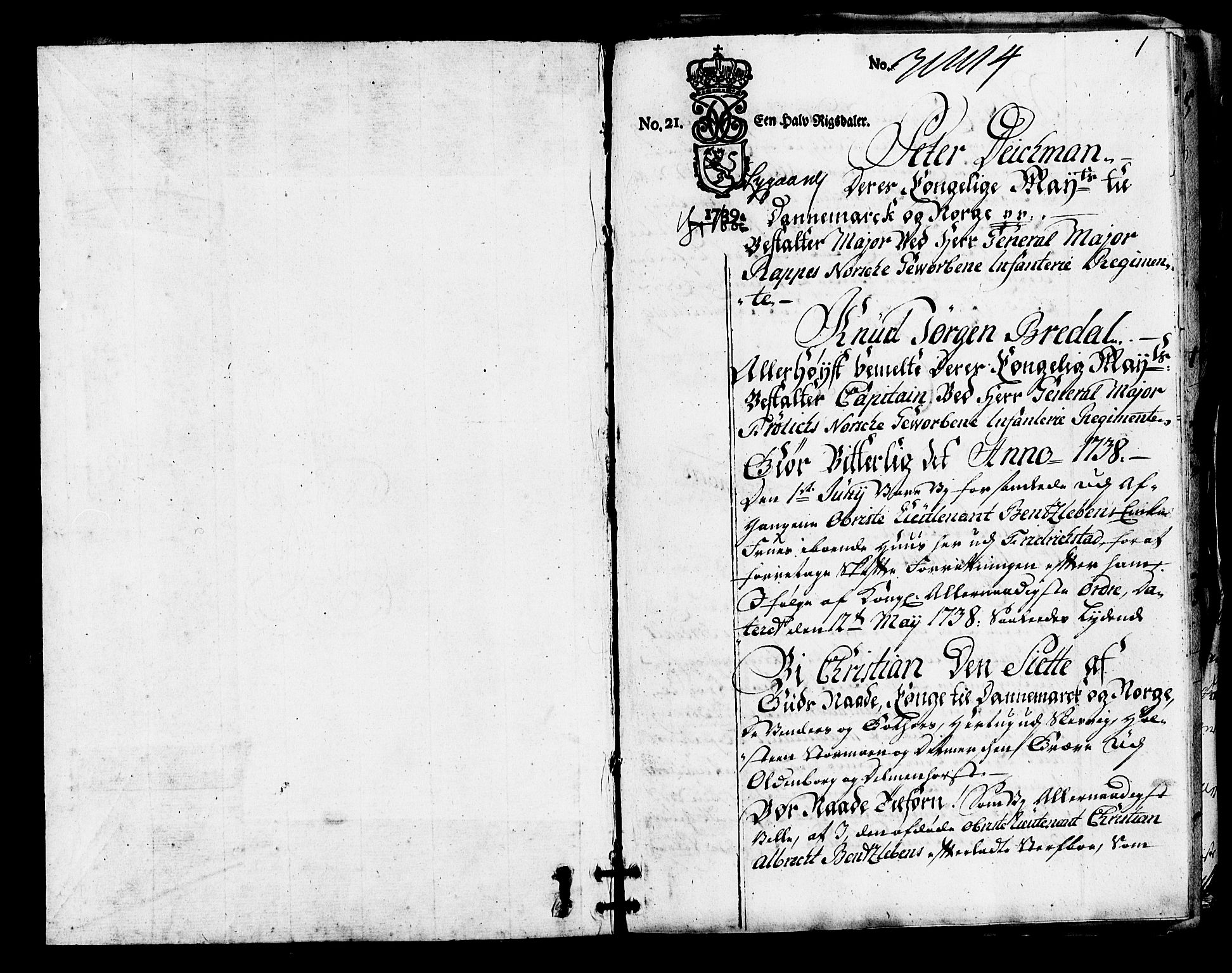 Forsvaret, Generalauditøren, RA/RAFA-1772/F/Fj/Fja/L0004: --, 1750-1818, s. 50