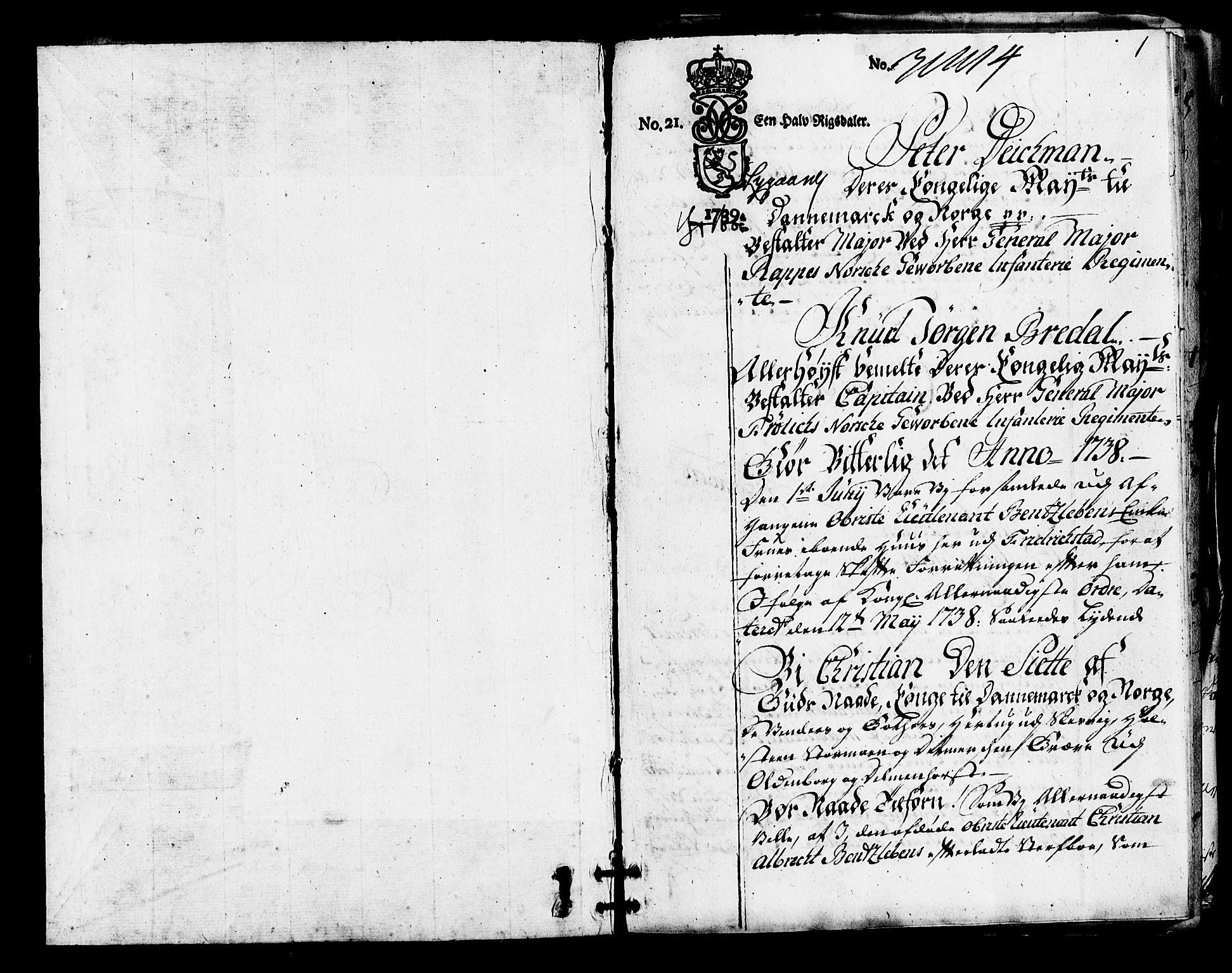 Forsvaret, Generalauditøren, AV/RA-RAFA-1772/F/Fj/Fja/L0004: --, 1750-1818, s. 50