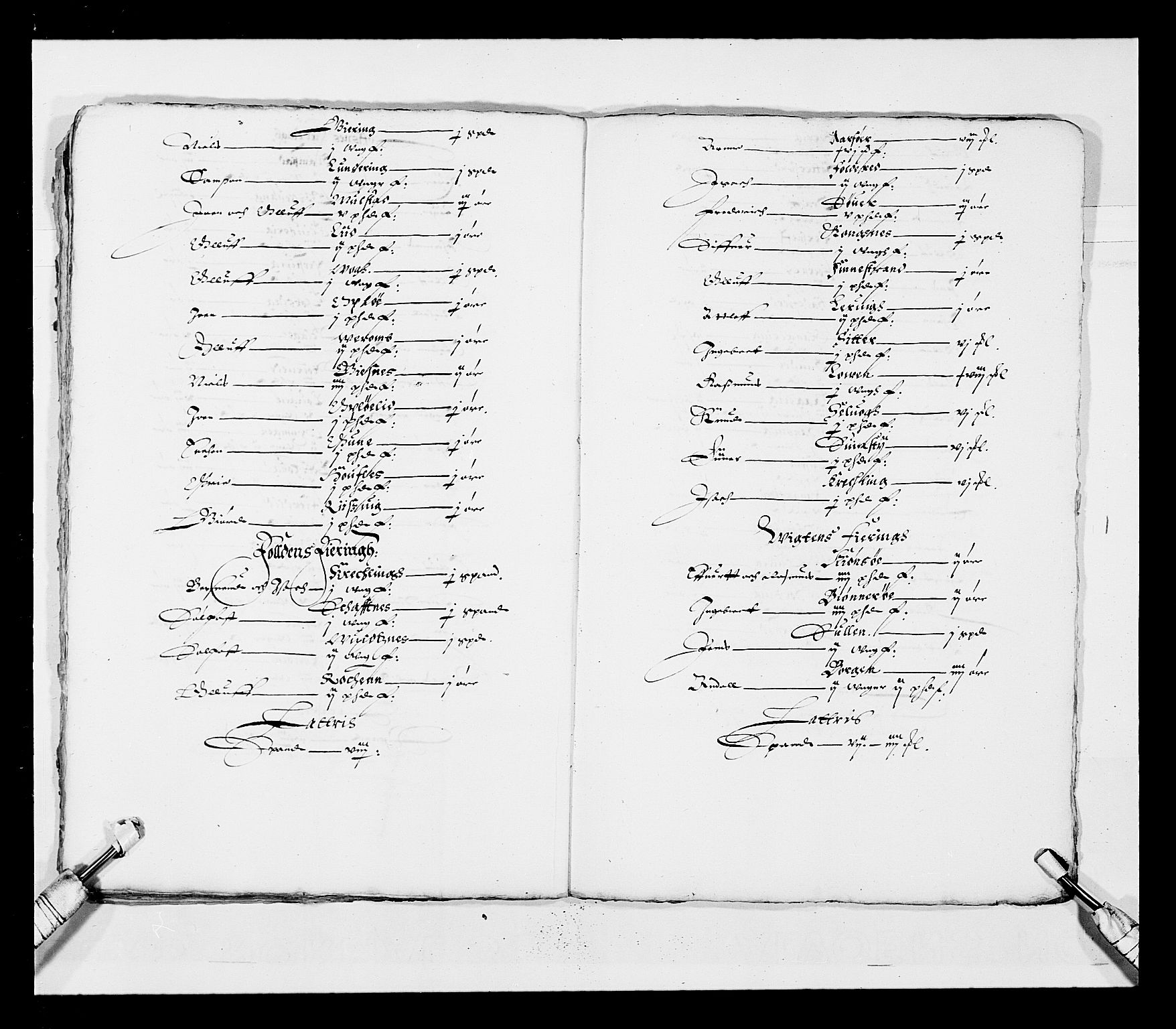 Stattholderembetet 1572-1771, AV/RA-EA-2870/Ek/L0028/0001: Jordebøker 1633-1658: / Jordebøker for Trondheim len, 1645-1646, s. 97