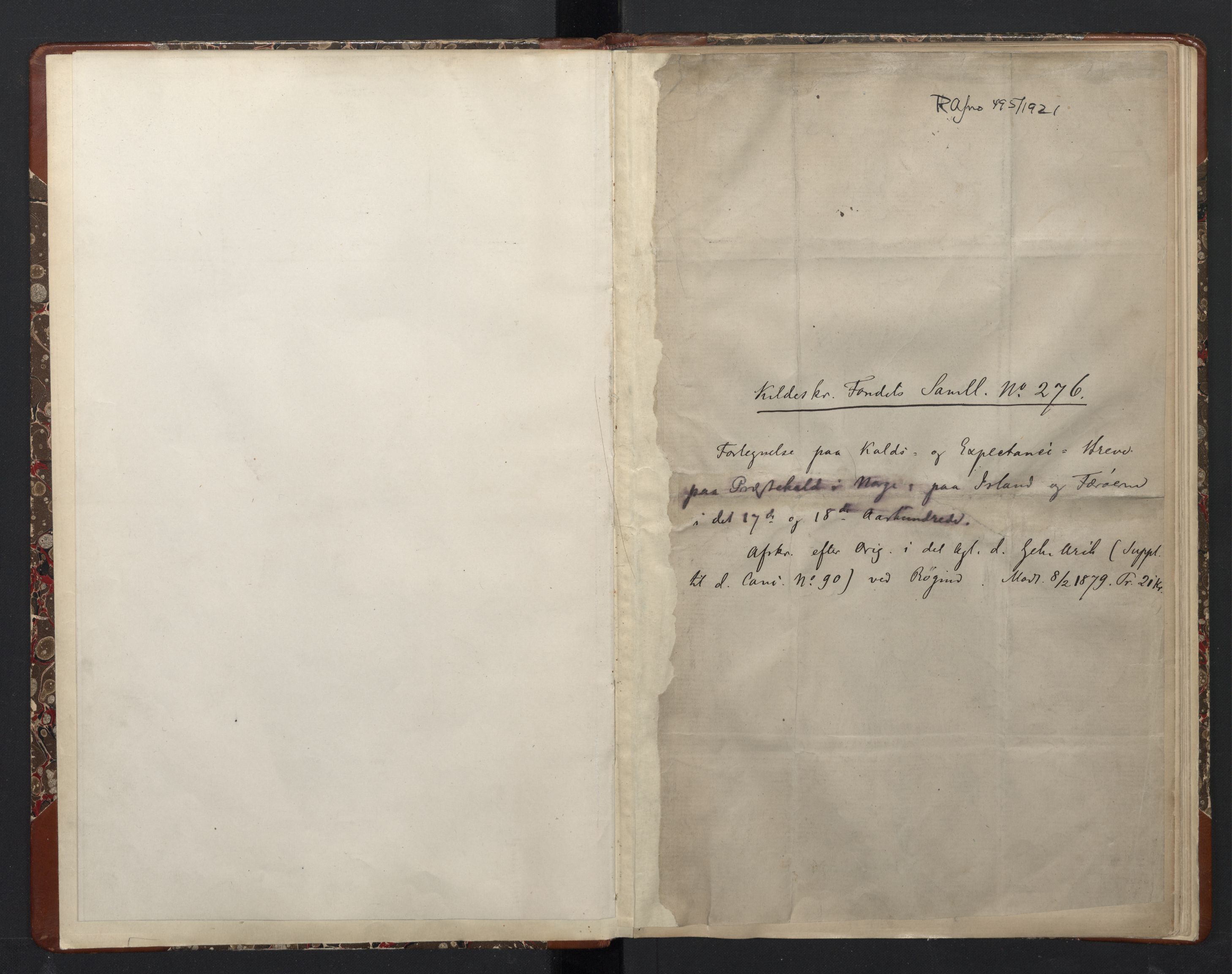 Avskriftsamlingen, AV/RA-EA-4022/F/Fa/L0101: Kalls- og ekspektansebrev på prestekall i Norge med Island og Færøyene i 17. og 18. århundre , 1670-1846, s. 3