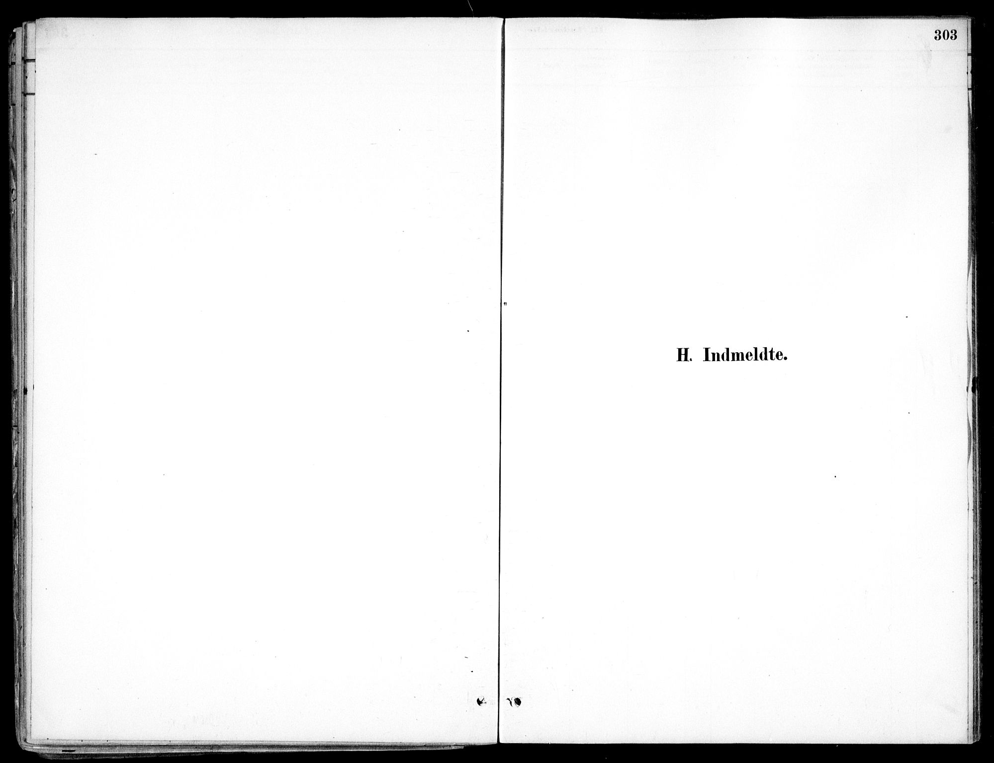 Nes prestekontor Kirkebøker, AV/SAO-A-10410/F/Fc/L0002: Ministerialbok nr. IIi 2, 1882-1916, s. 303