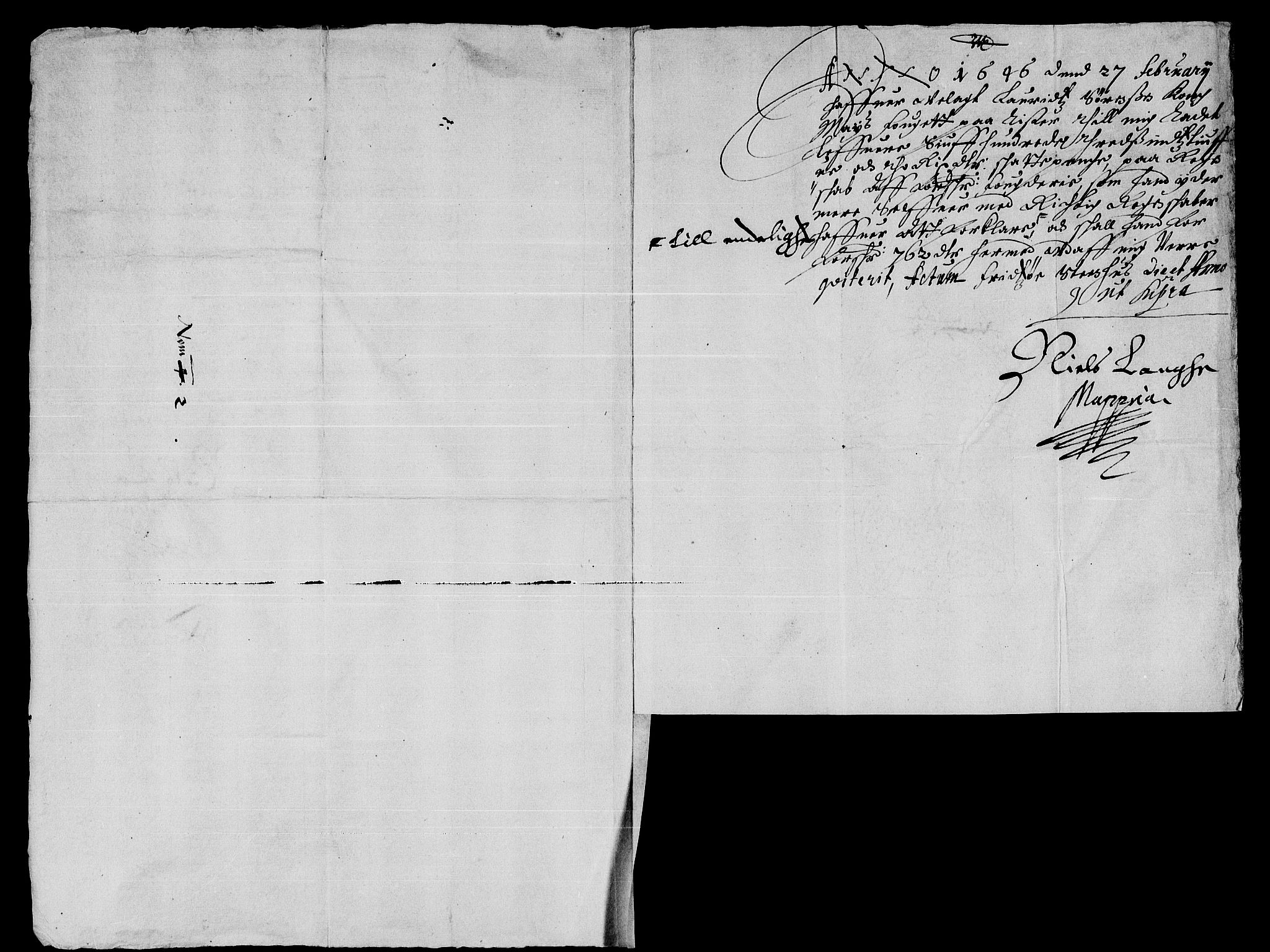 Rentekammeret inntil 1814, Reviderte regnskaper, Lensregnskaper, AV/RA-EA-5023/R/Rb/Rbr/L0016: Lista len, 1645-1647