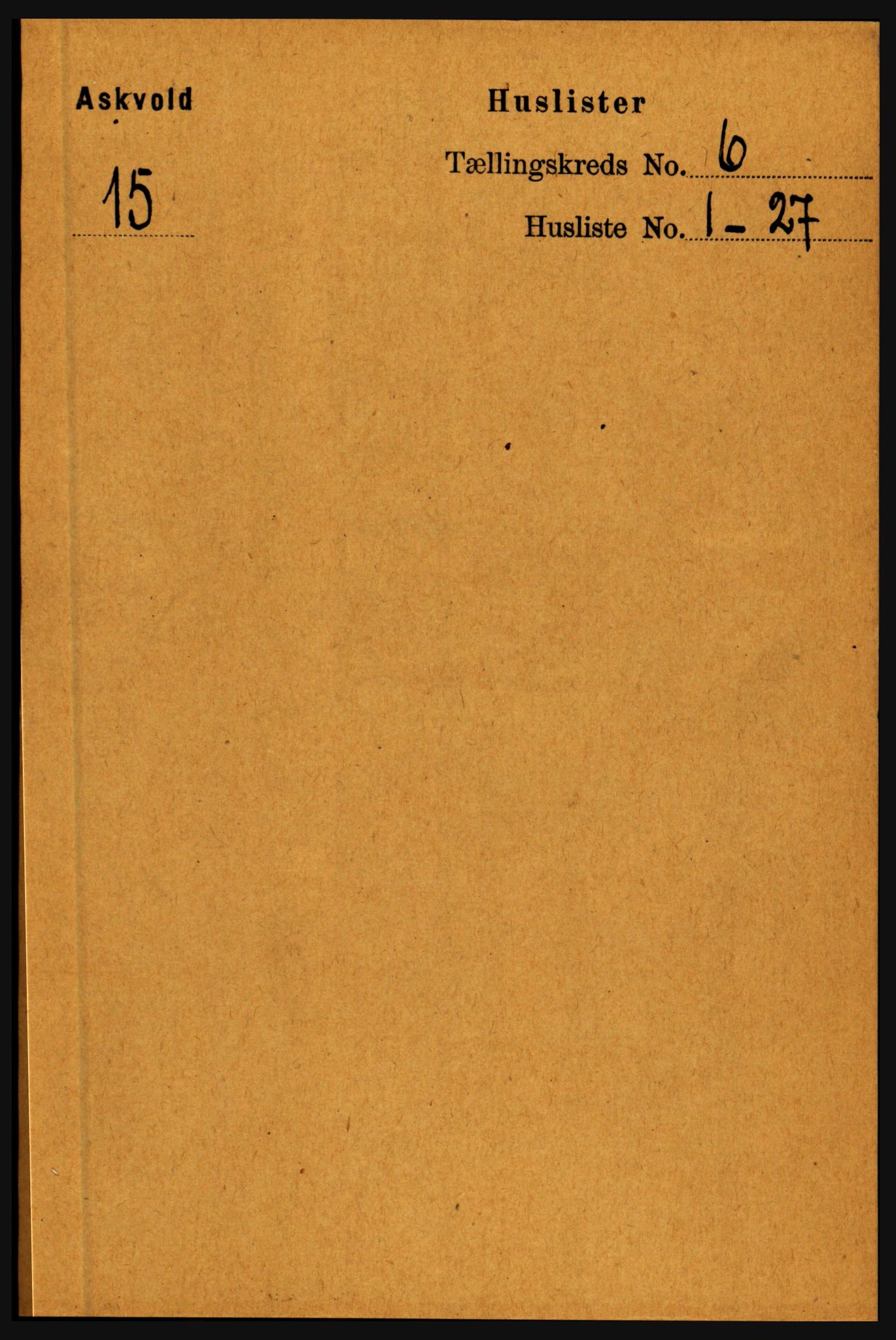 RA, Folketelling 1891 for 1428 Askvoll herred, 1891, s. 1650