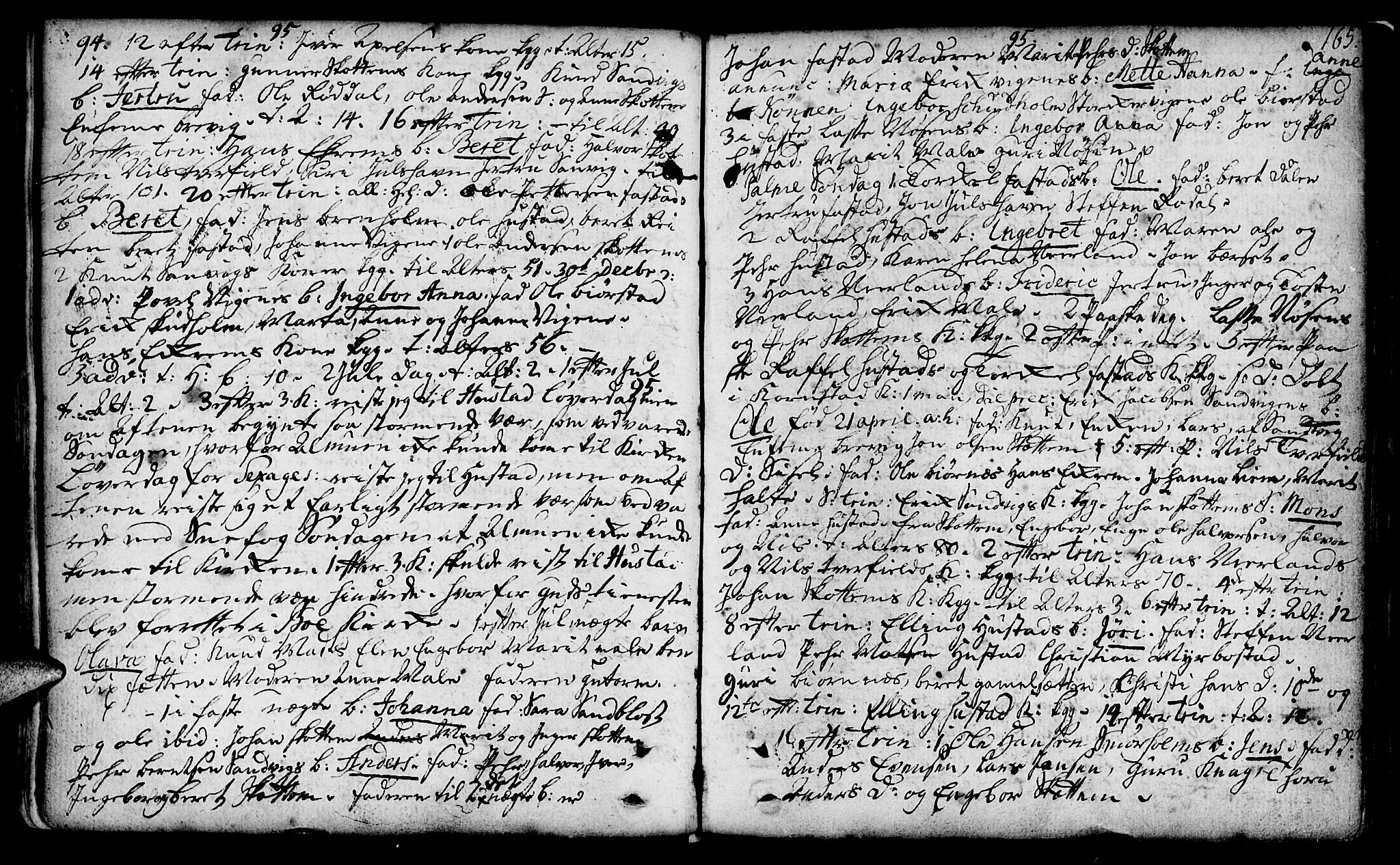 Ministerialprotokoller, klokkerbøker og fødselsregistre - Møre og Romsdal, AV/SAT-A-1454/566/L0762: Ministerialbok nr. 566A02 /2, 1790-1804, s. 165