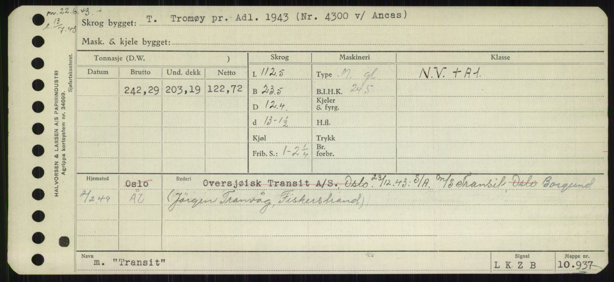 Sjøfartsdirektoratet med forløpere, Skipsmålingen, AV/RA-S-1627/H/Hb/L0005: Fartøy, T-Å, s. 205