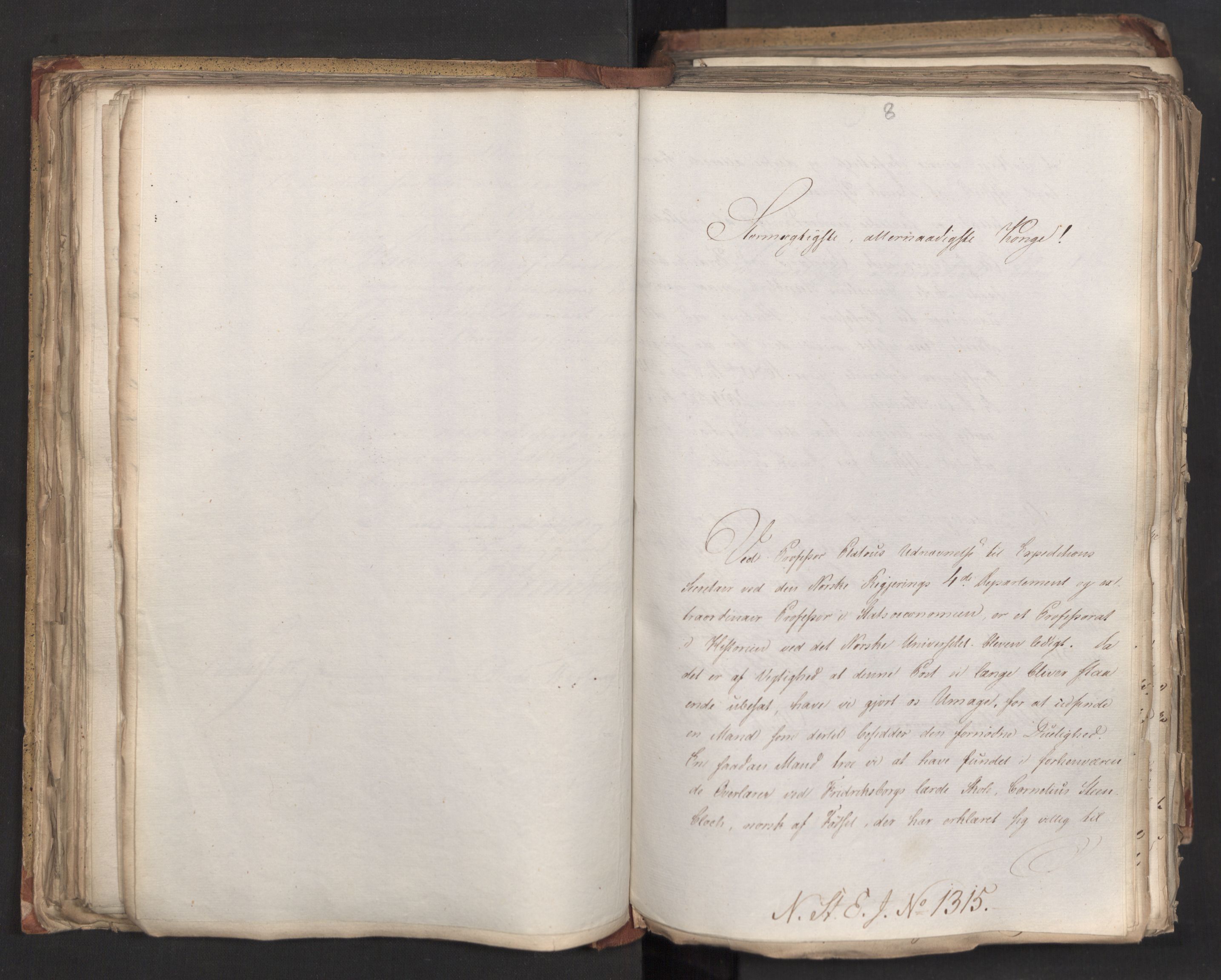 Statsrådsavdelingen i Stockholm, AV/RA-S-1003/D/Da/L0006: Regjeringsinnstillinger nr. 1247-1544, 1816, s. 137