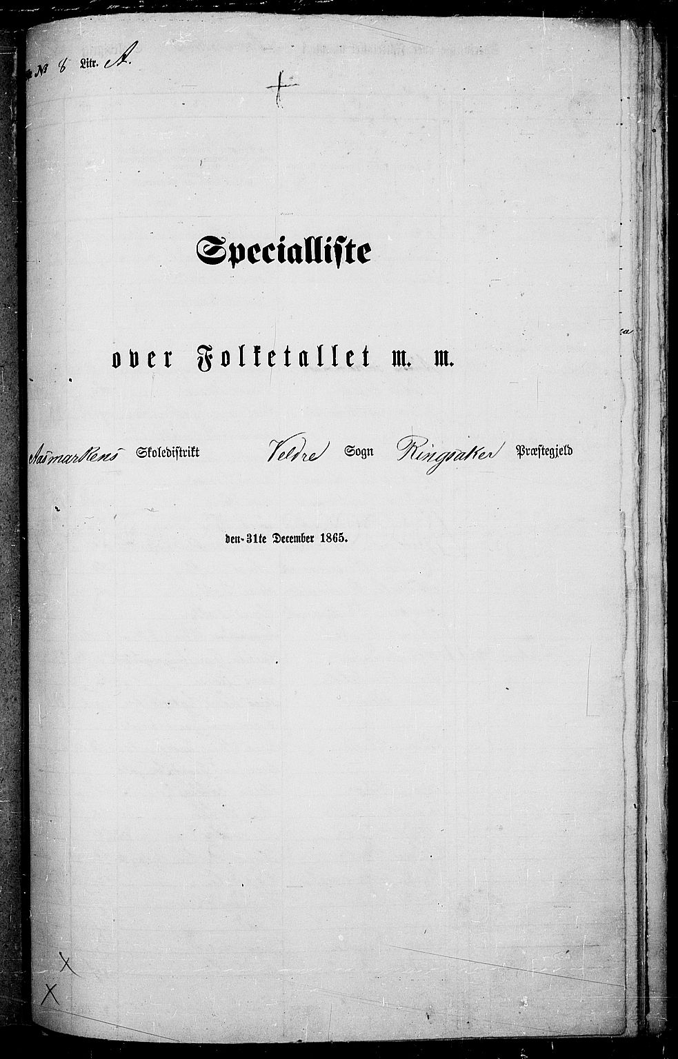 RA, Folketelling 1865 for 0412P Ringsaker prestegjeld, 1865, s. 202