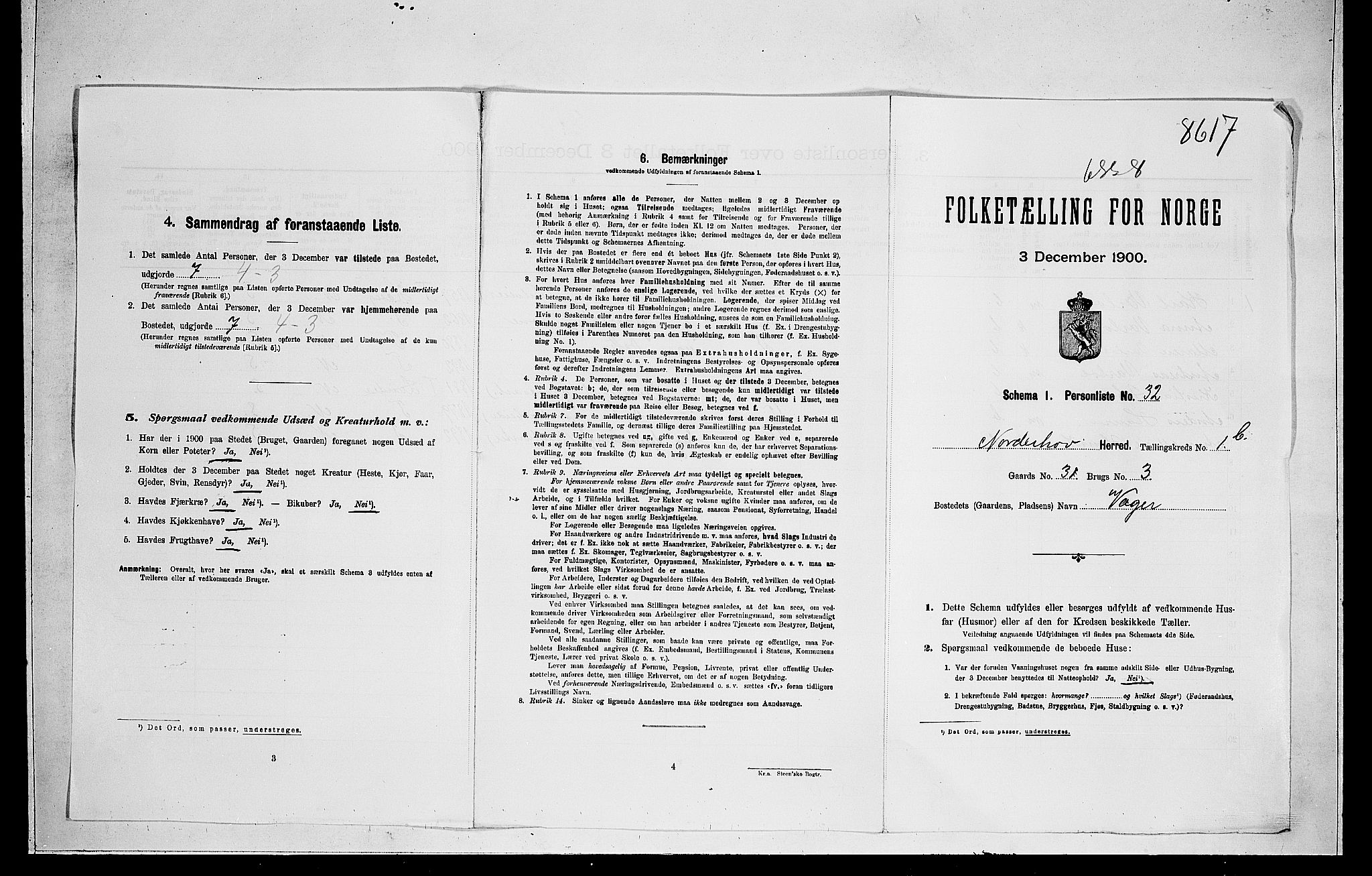 RA, Folketelling 1900 for 0613 Norderhov herred, 1900, s. 58