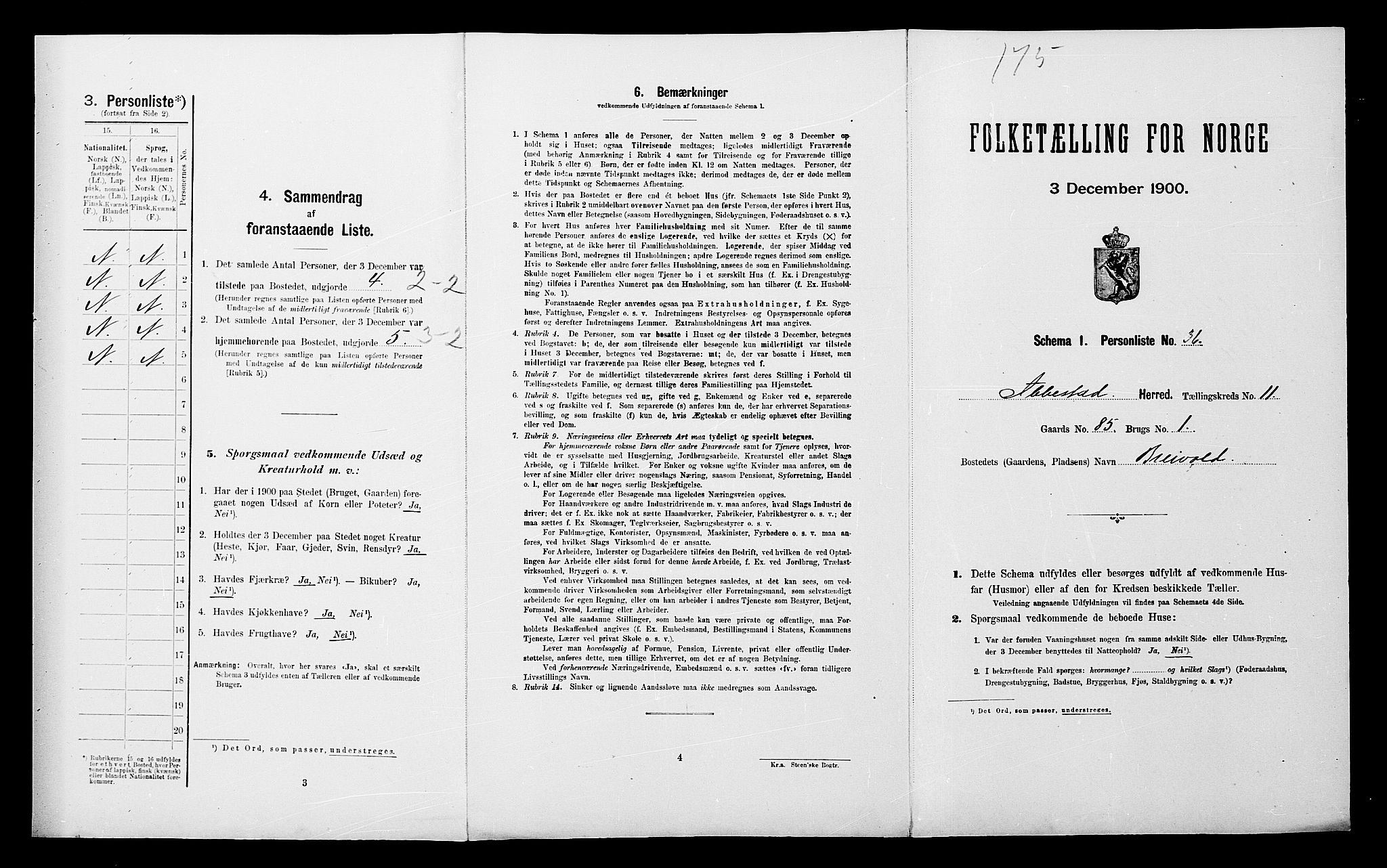 SATØ, Folketelling 1900 for 1917 Ibestad herred, 1900, s. 1426